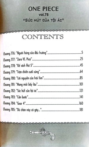 bộ one piece - tập 78 - sức hút của tội ác (tái bản 2023)