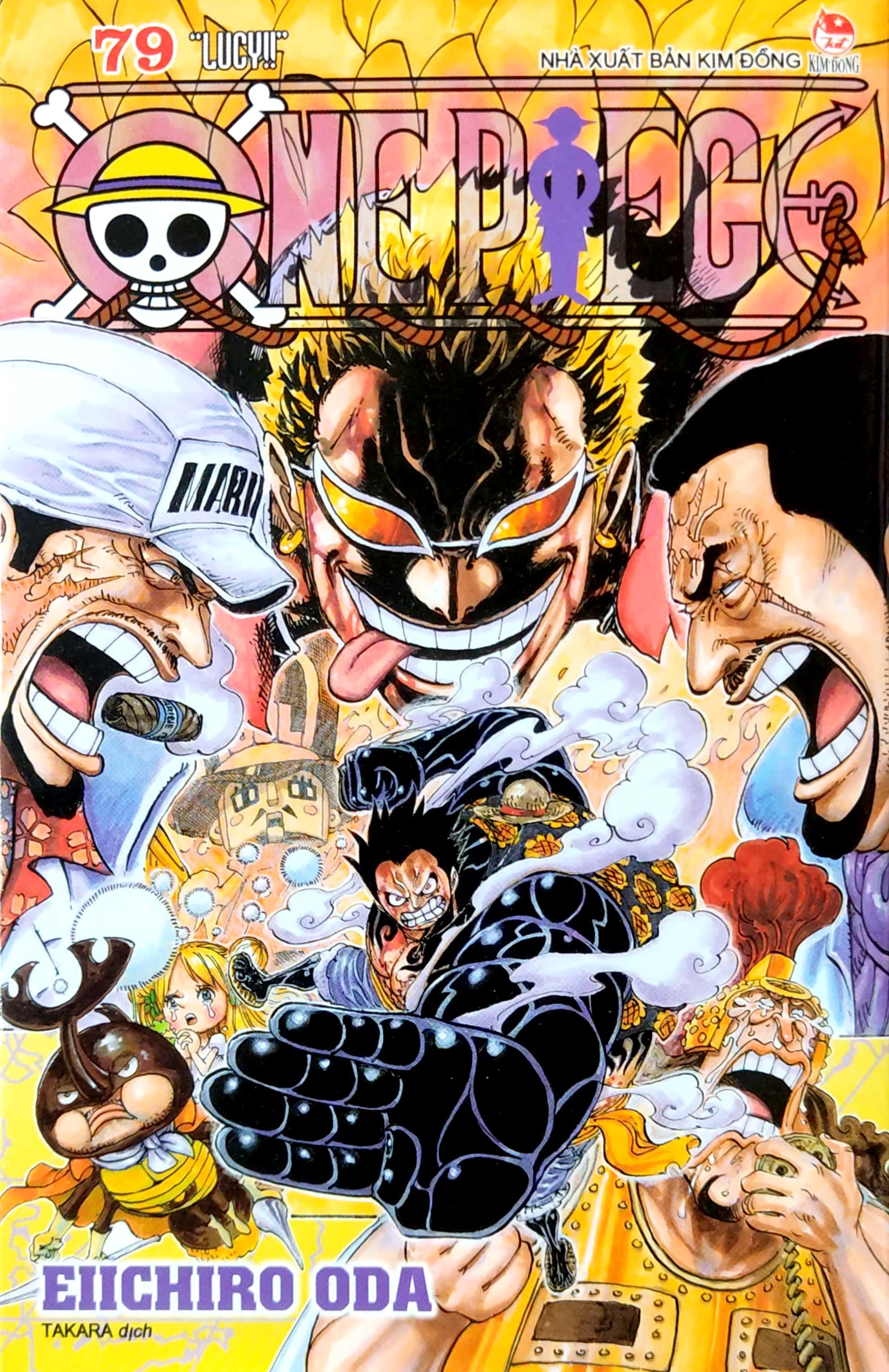 Bo
						
										
										One Piece - Tap 79 - Lucy!! - Ban Bia Ao (Tai Ban 2022)
