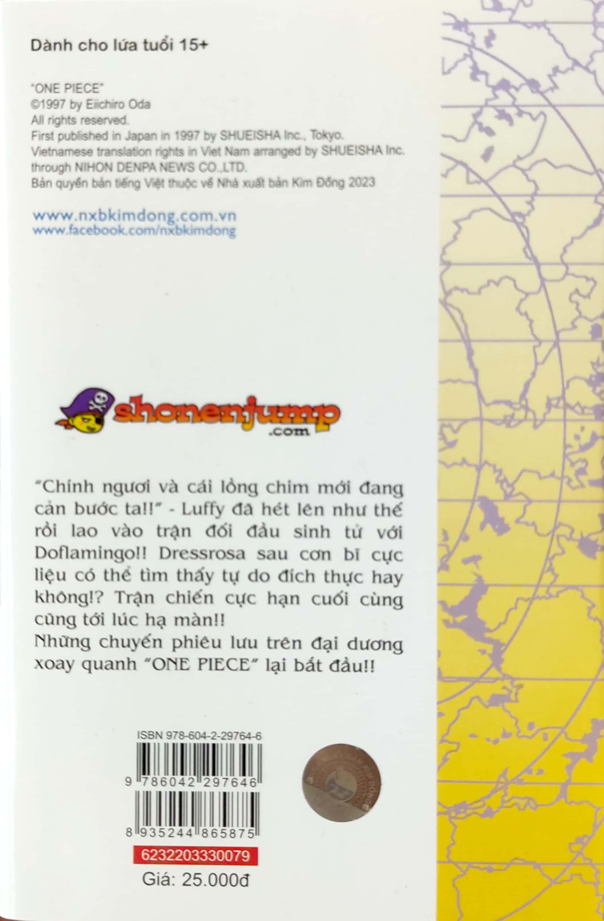 Bo
						
										
										One Piece - Tap 79 - Lucy!! - Ban Bia Ao (Tai Ban 2022)