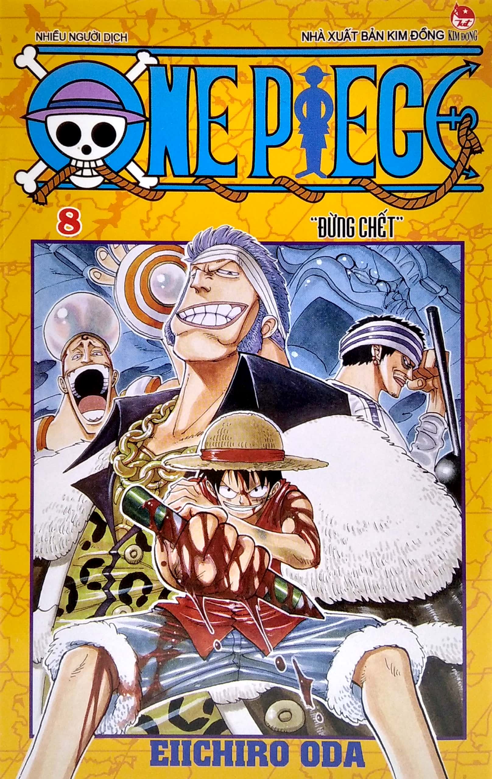 bộ one piece - tập 8 - đừng chết (tái bản 2022)