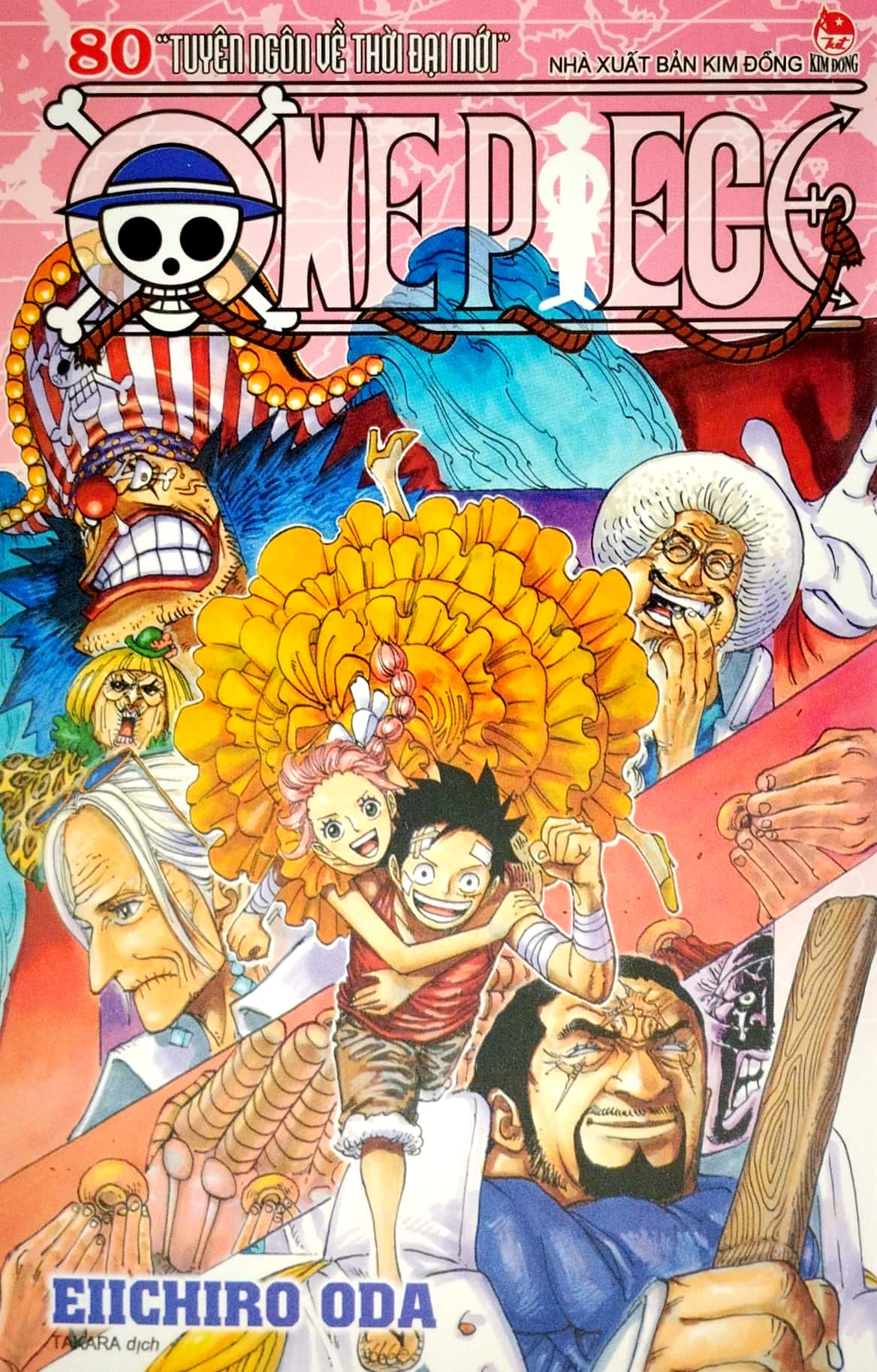 Bo
						
										
										One Piece - Tap 80 - Tuyen Ngon Ve Thoi Dai Moi - Ban Bia Ao (Tai Ban 2022)