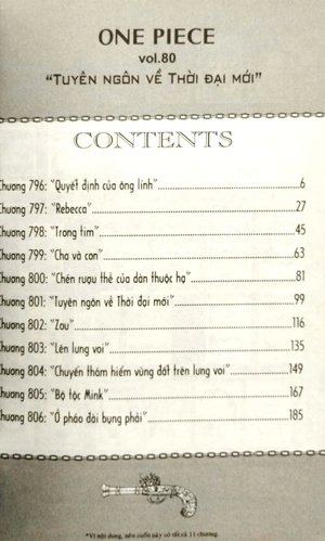 bộ one piece - tập 80 - tuyên ngôn về thời đại mới (tái bản 2022)