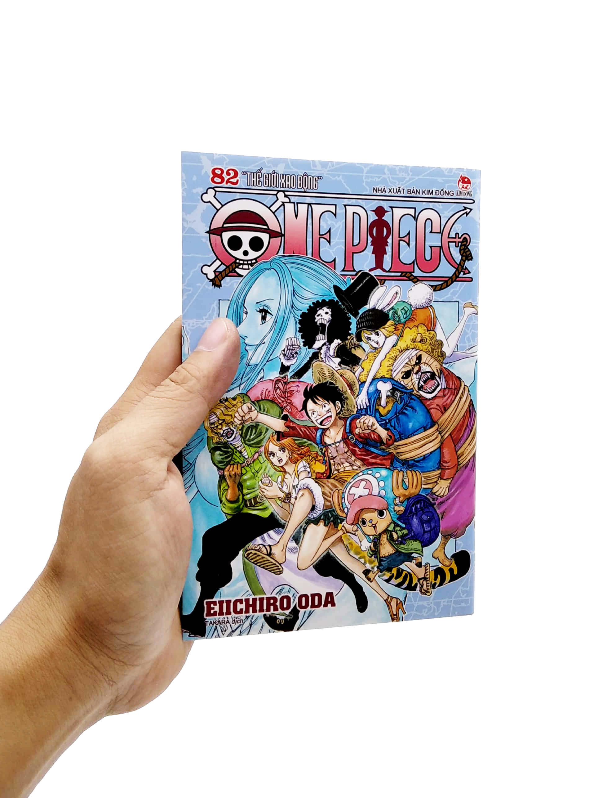 bộ one piece - tập 82 - thế giới xao động (tái bản 2022)