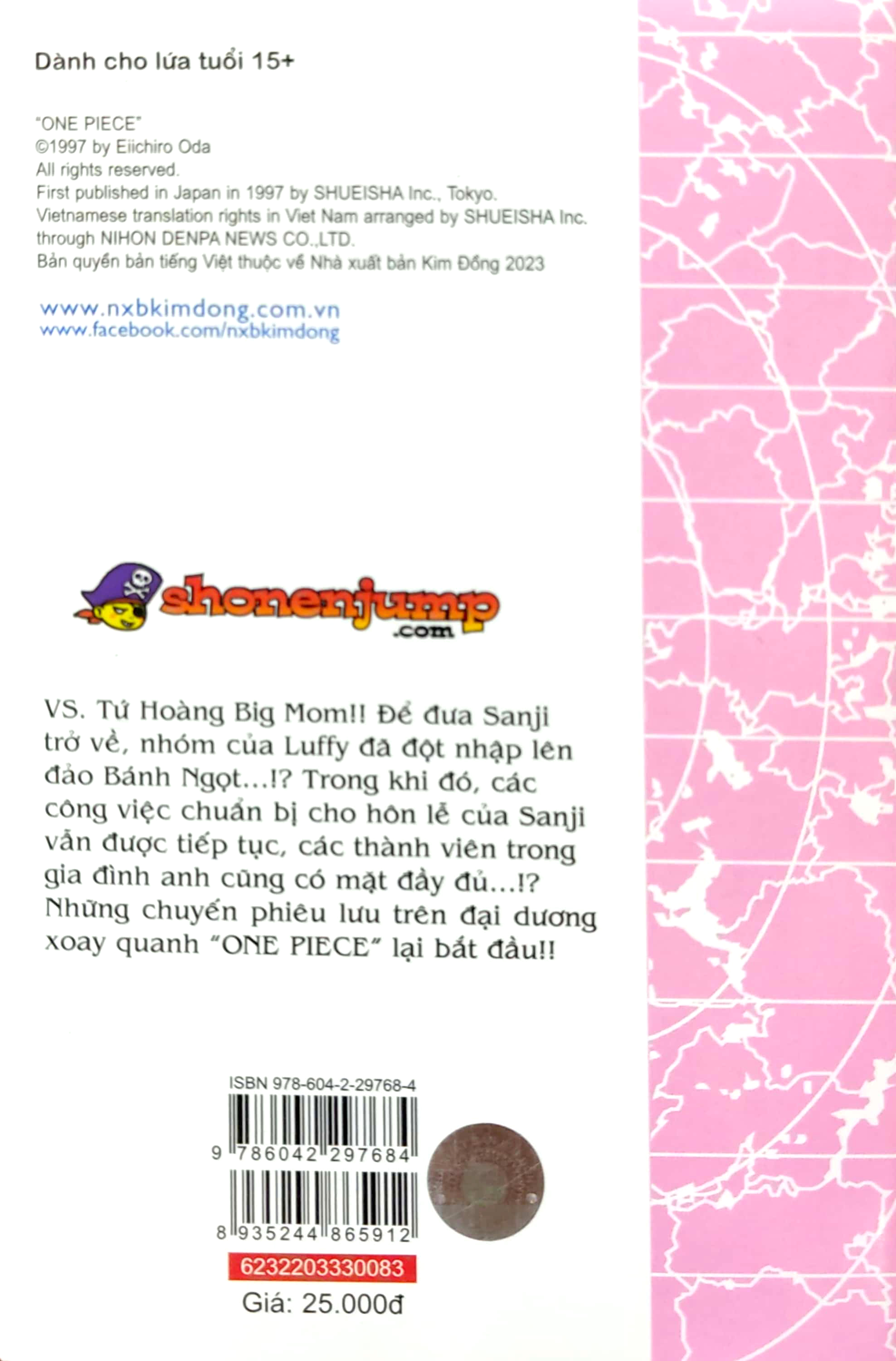 Bo
						
										
										One Piece - Tap 83 - Hai Tac - Tu Hoang Charlotte Linlin - Ban Bia Ao (Tai Ban 2022)