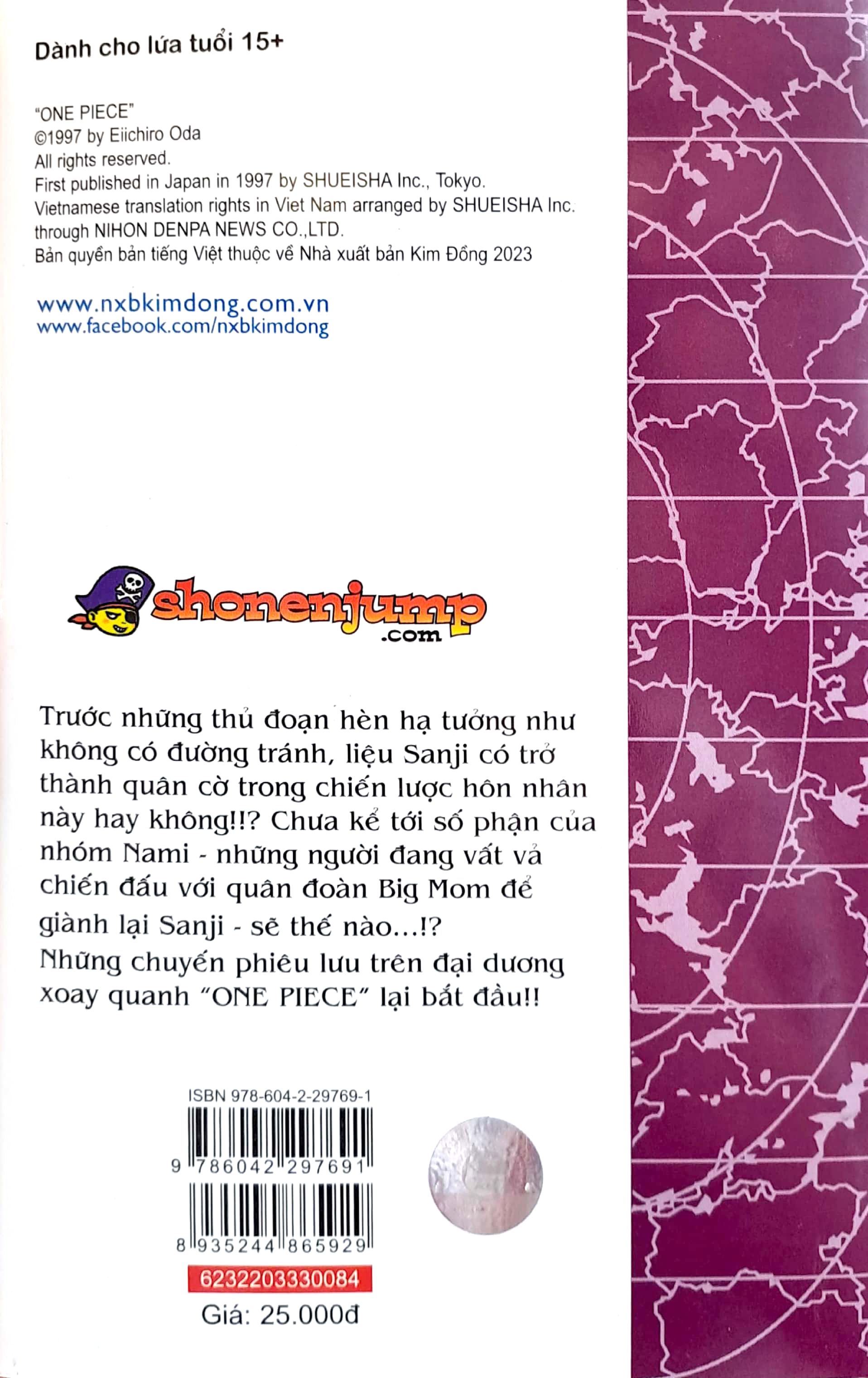 Bo
						
										
										One Piece - Tap 84 - Luffy Vs. Sanji - Ban Bia Ao (Tai Ban 2022)