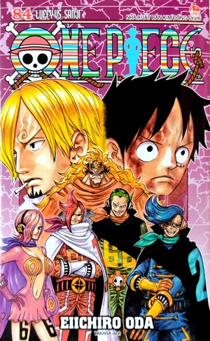 bộ one piece - tập 84 - luffy vs. sanji (tái bản 2022)
