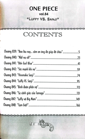 bộ one piece - tập 84 - luffy vs. sanji (tái bản 2022)