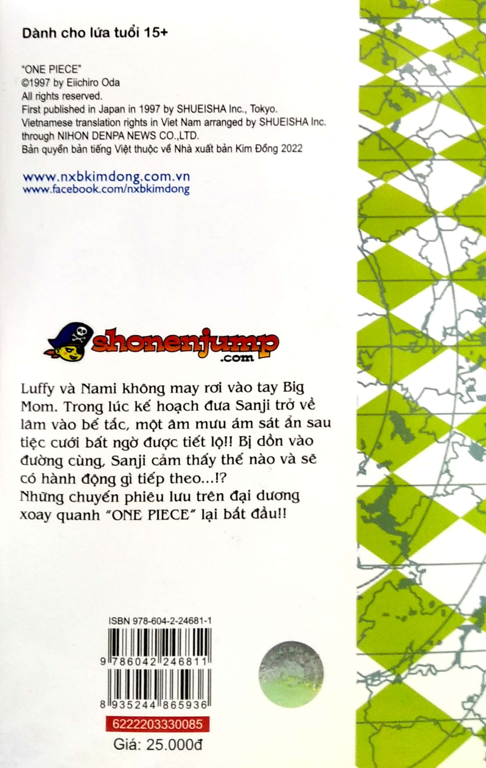 Bo
						
										
										One Piece - Tap 85 - Doi Tra - Ban Bia Ao (Tai Ban 2022)