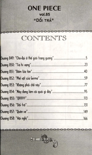 bộ one piece - tập 85 - dối trá (tái bản 2022)