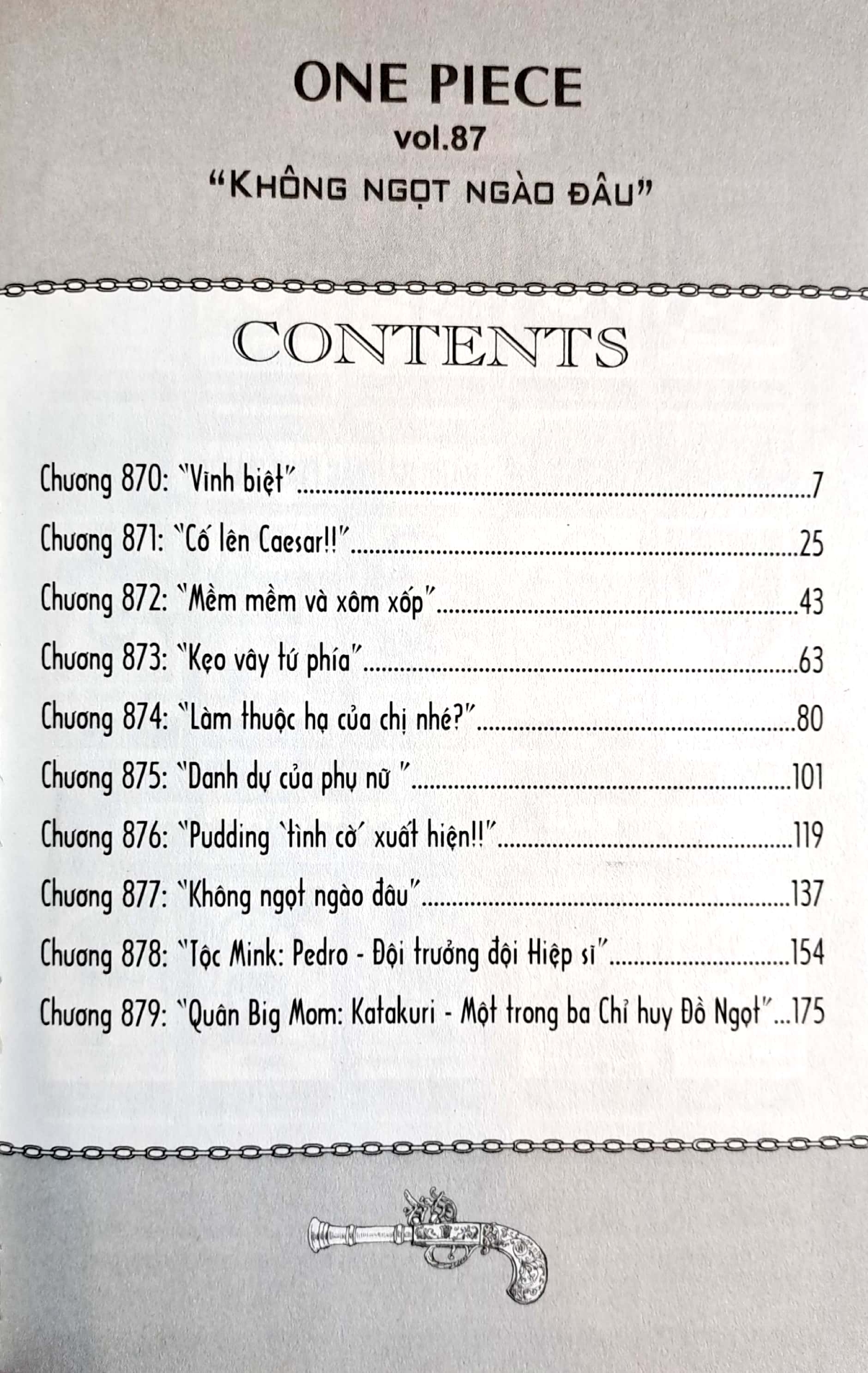 Bo
						
										
										One Piece - Tap 87 - Khong Ngot Ngao Dau - Ban Bia Ao (Tai Ban 2022)