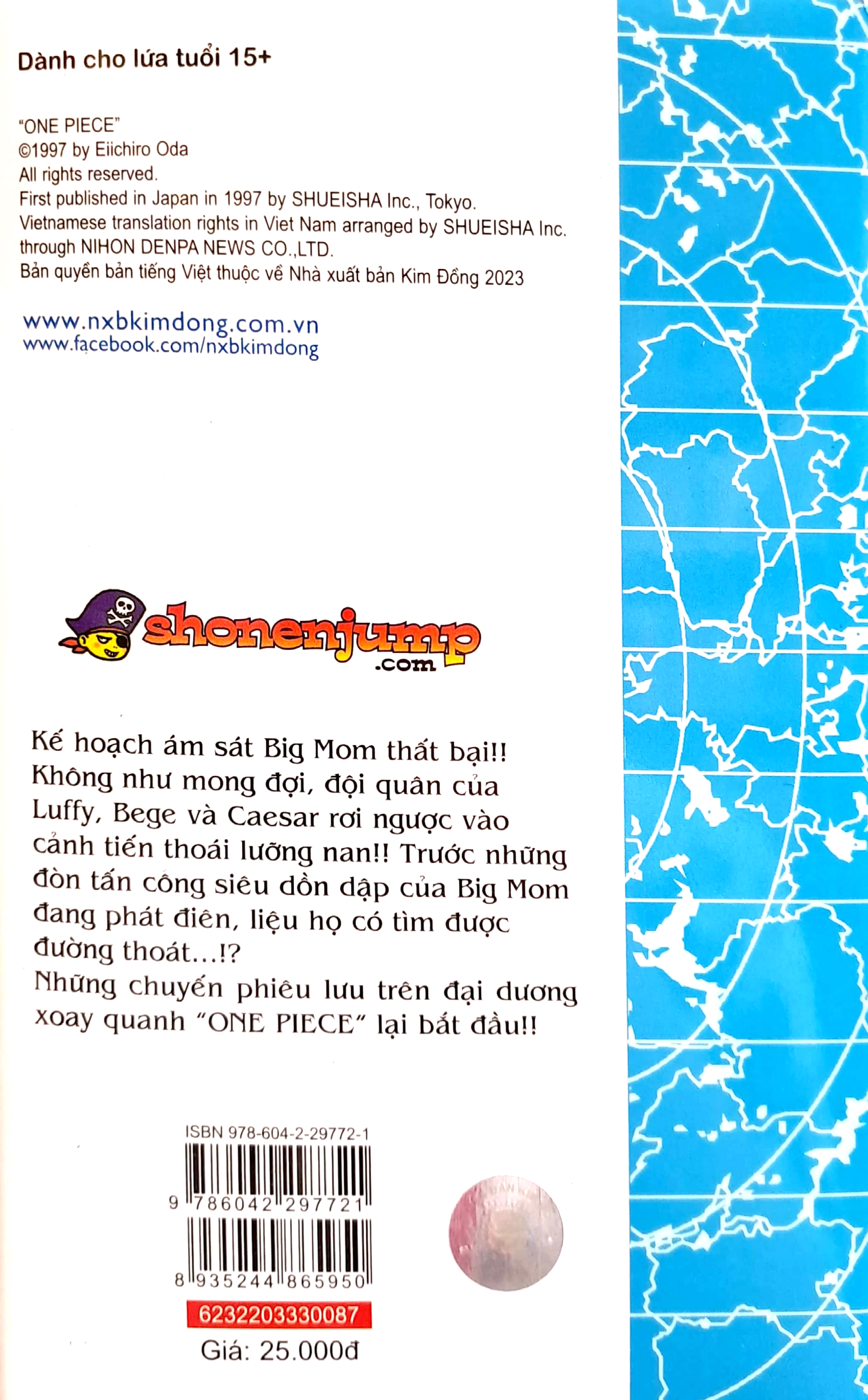 Bo
						
										
										One Piece - Tap 87 - Khong Ngot Ngao Dau - Ban Bia Ao (Tai Ban 2022)