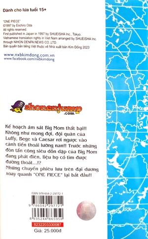 bộ one piece - tập 87 - không ngọt ngào đâu (tái bản 2022)