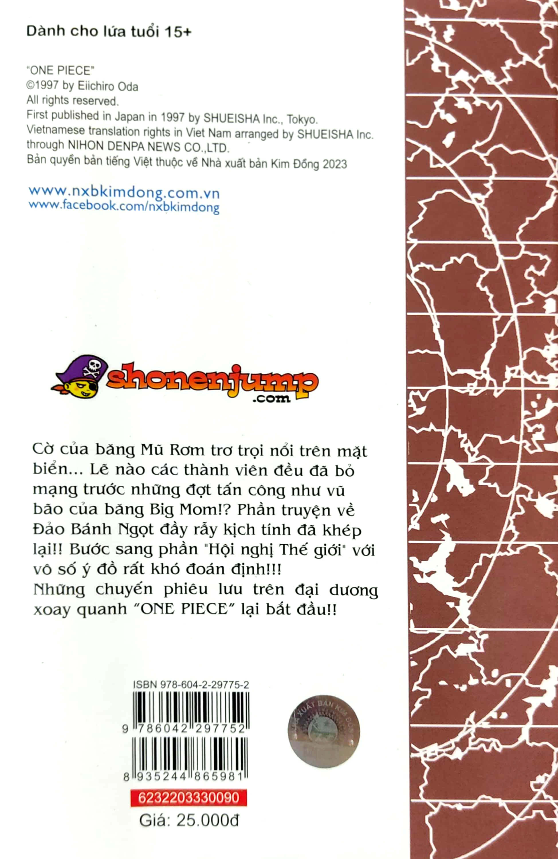 Bo
						
										
										One Piece - Tap 90 - Thanh Dia Mary Geoise - Ban Bia Ao (Tai Ban 2022)