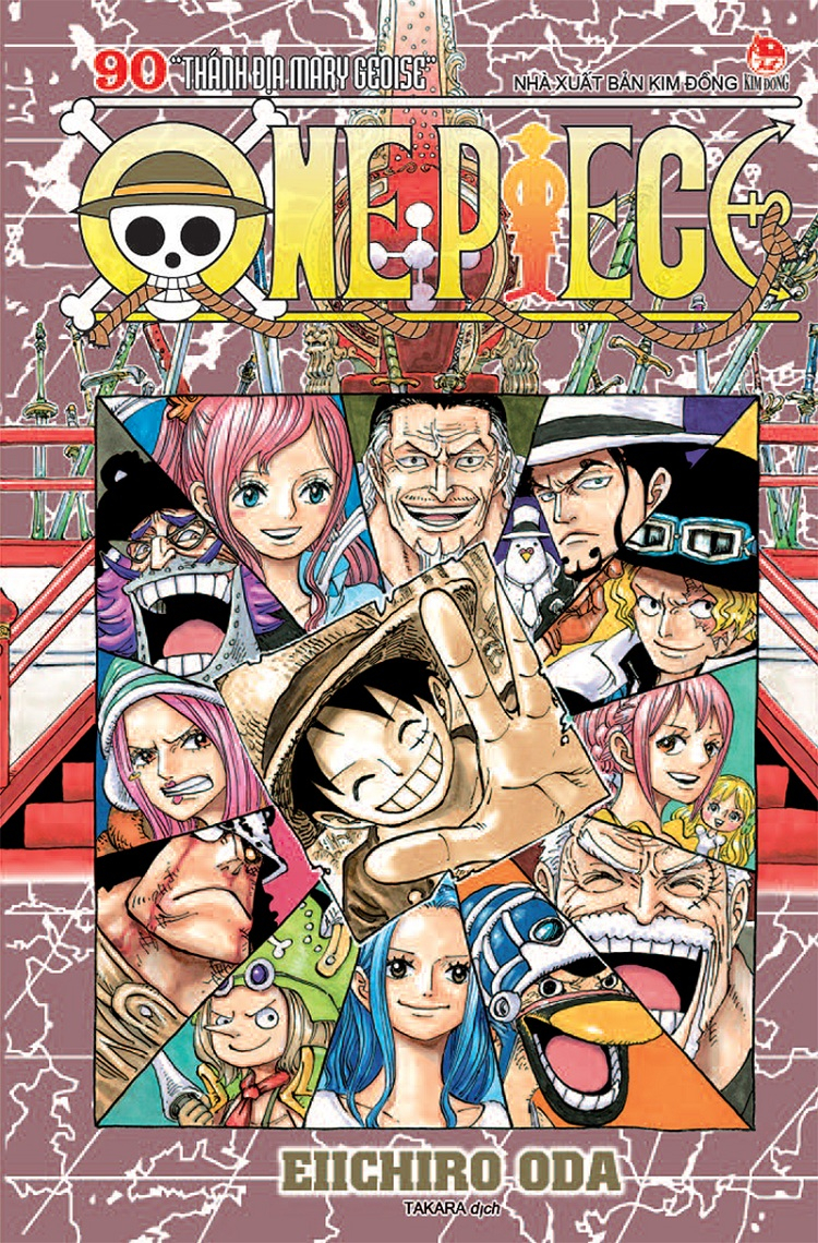 Bo
						
										
										One Piece - Tap 90 - Thanh Dia Mary Geoise - Ban Bia Ao (Tai Ban 2025)