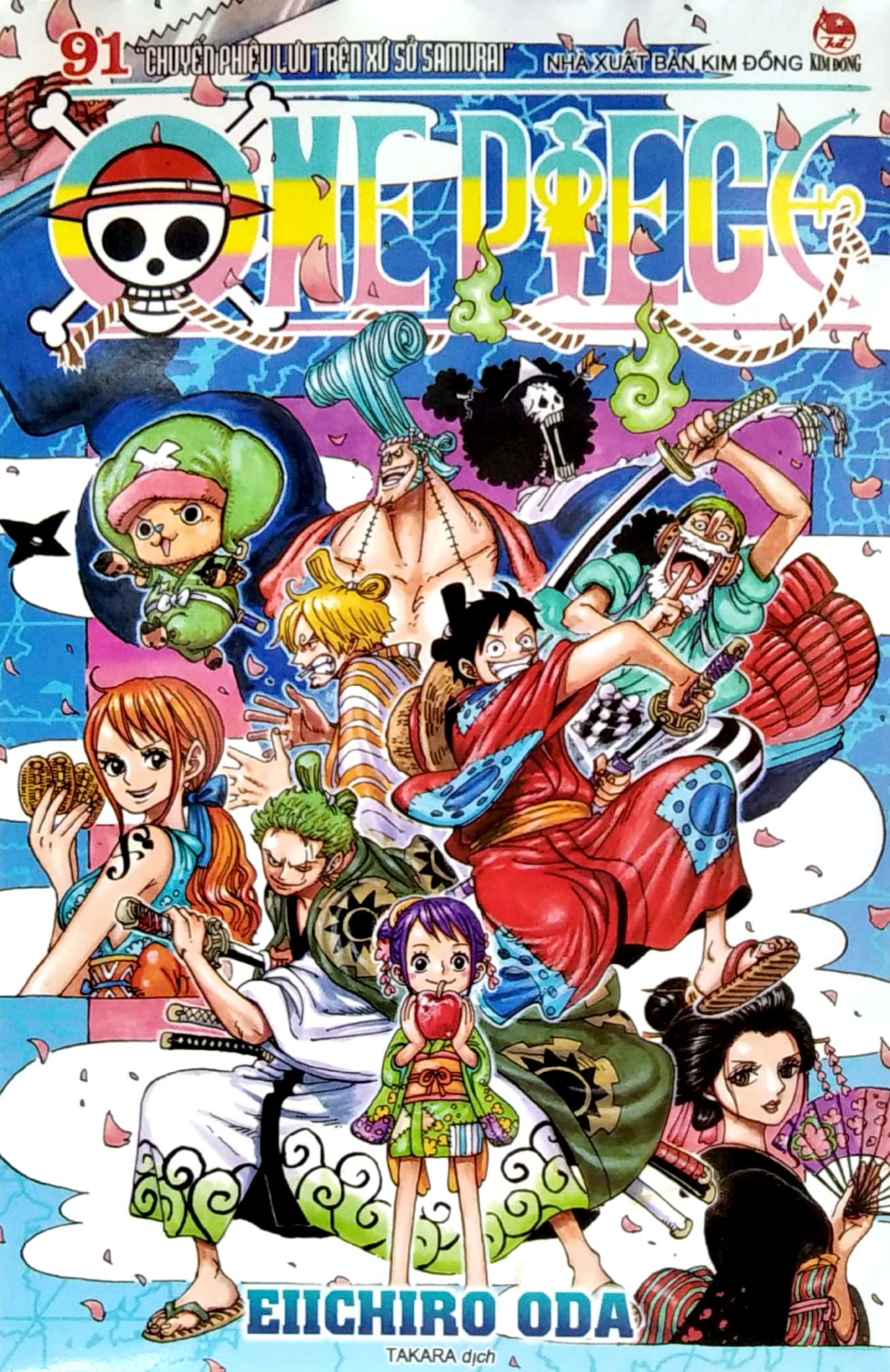Bo
						
										
										One Piece - Tap 91 - Chuyen Phieu Luu Tren Xu So Samurai - Ban Bia Ao (Tai Ban 2022)