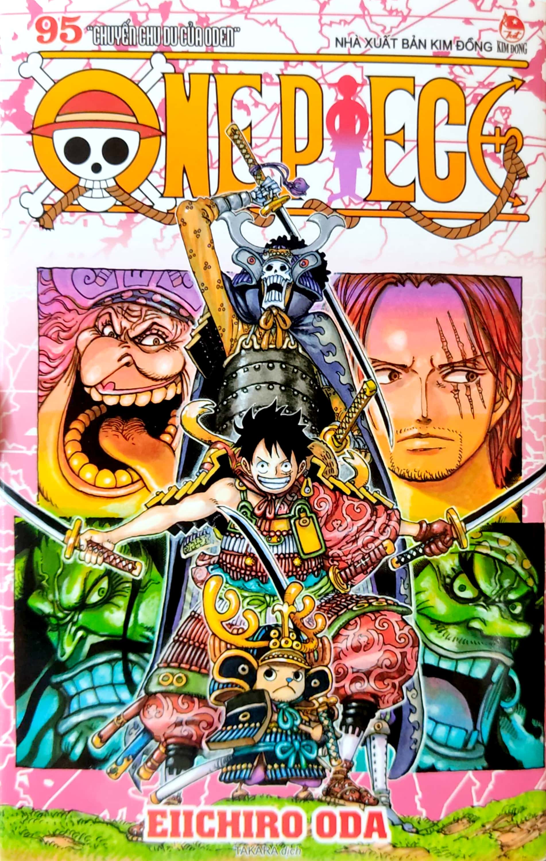 Bo
						
										
										One Piece - Tap 95 - “Chuyen Chu Du Cua Oden” - Ban Bia Ao (Tai Ban 2022)
