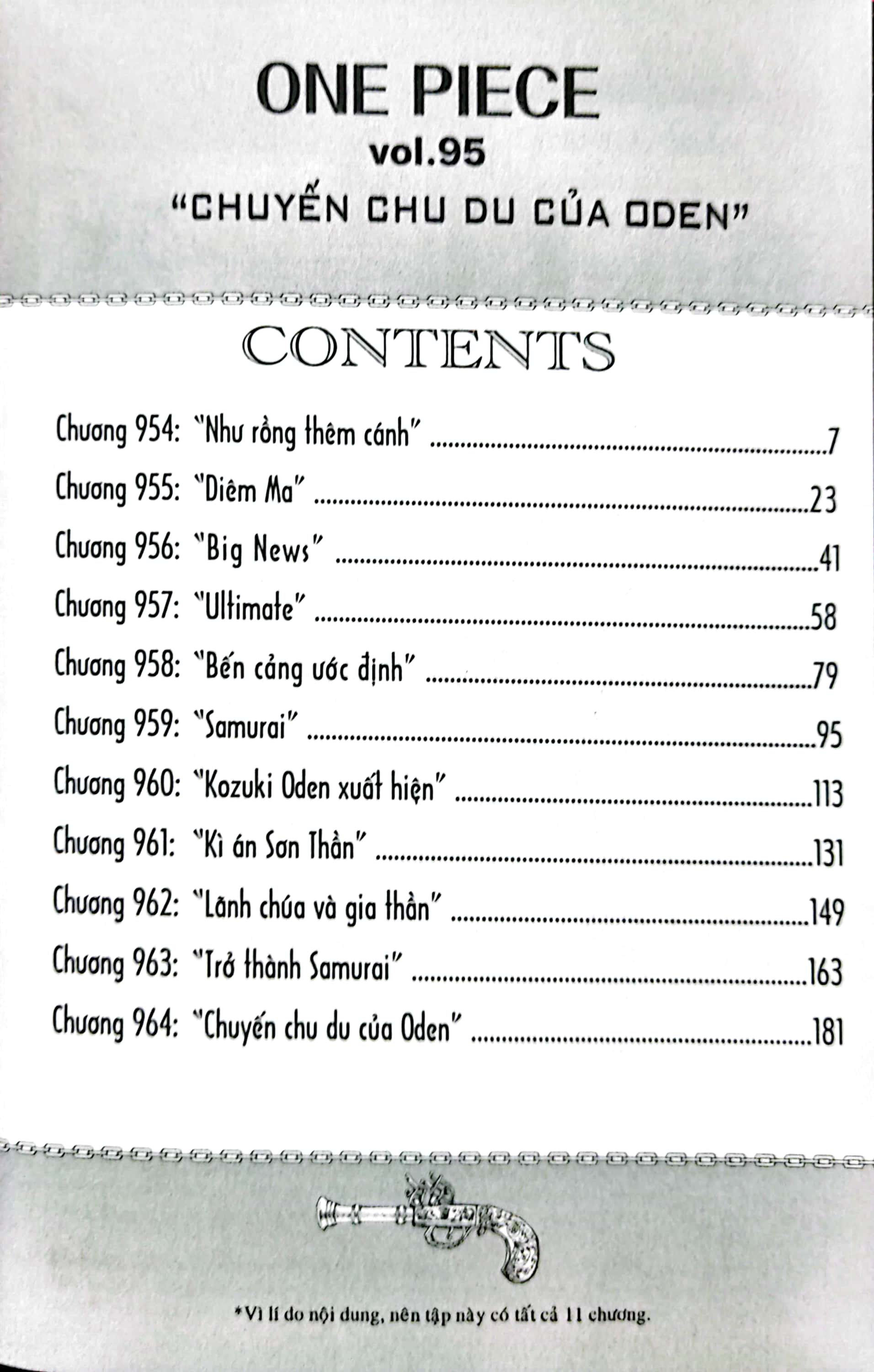Bo
						
										
										One Piece - Tap 95 - “Chuyen Chu Du Cua Oden” - Ban Bia Ao (Tai Ban 2022)