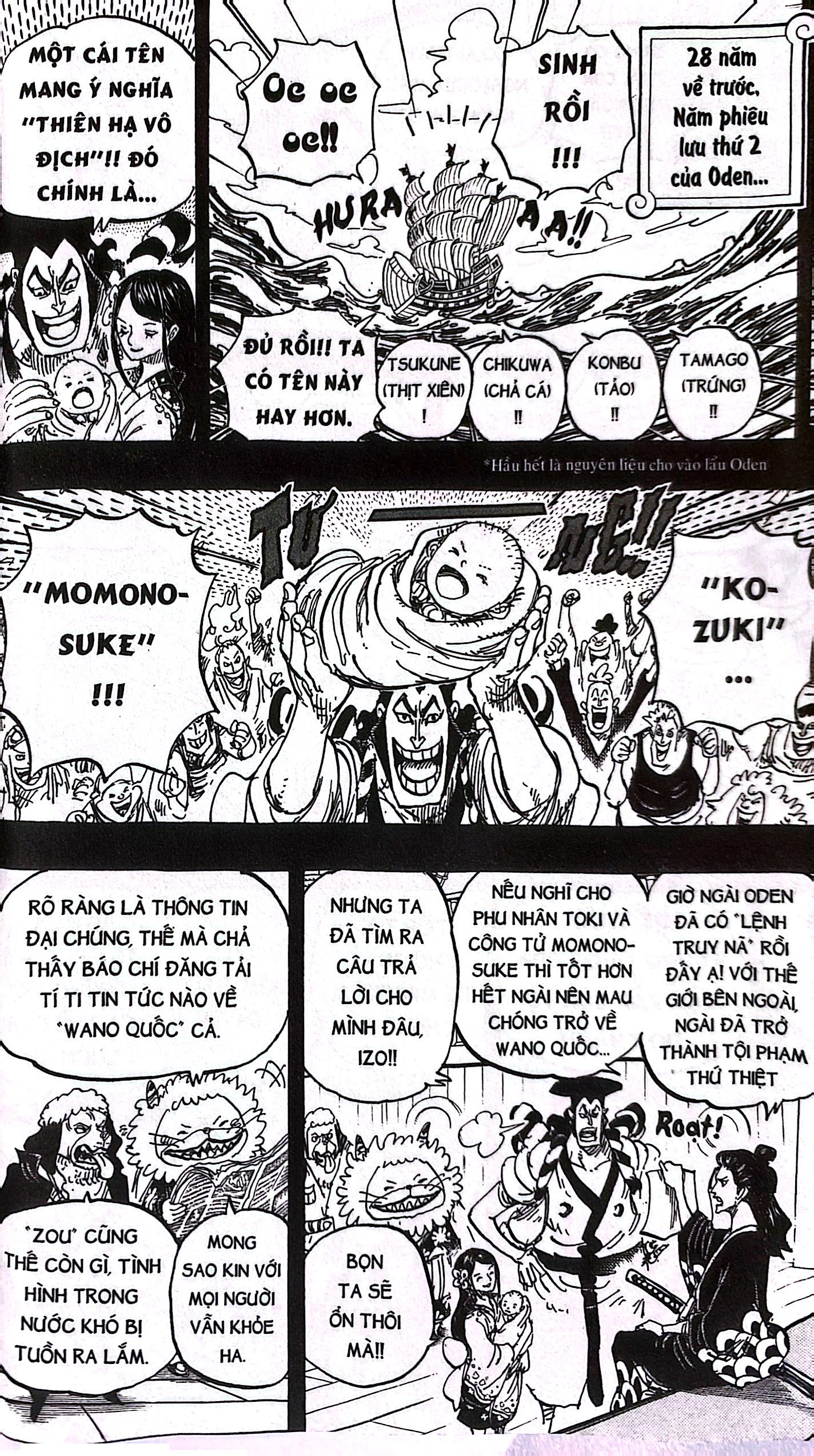 Bo
						
										
										One Piece - Tap 96 - Oden Sinh Ra La De Nau Soi - Ban Bia Ao (Tai Ban 2022)