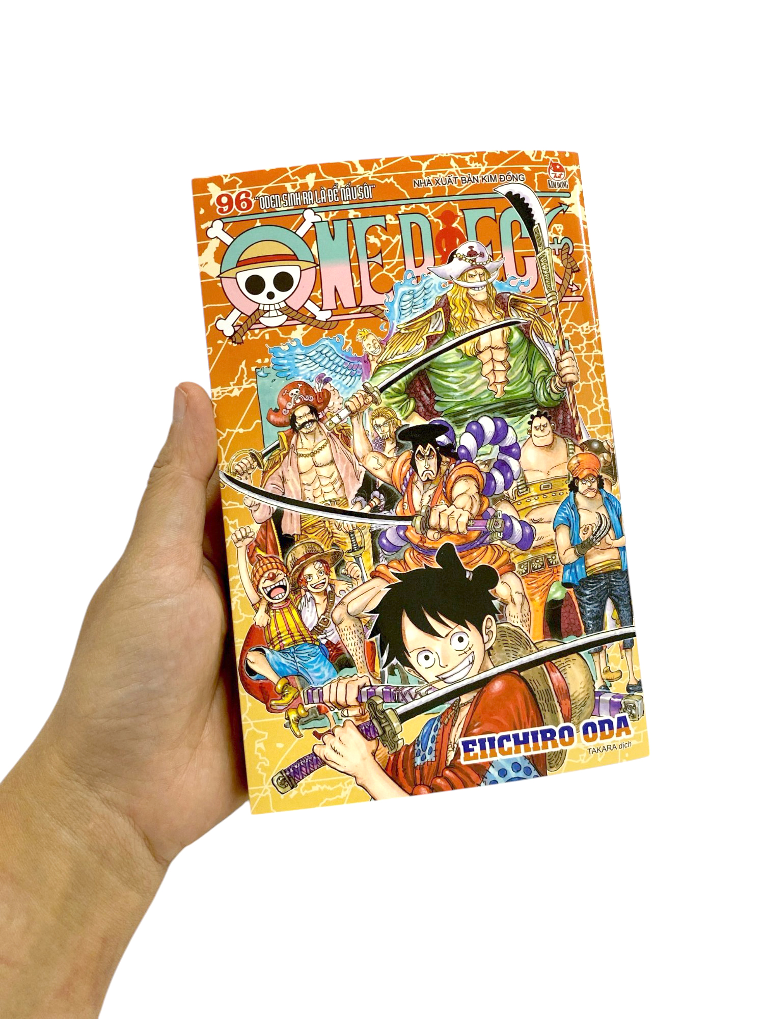 Bo
						
										
										One Piece - Tap 96 - Oden Sinh Ra La De Nau Soi - Ban Bia Ao (Tai Ban 2022)