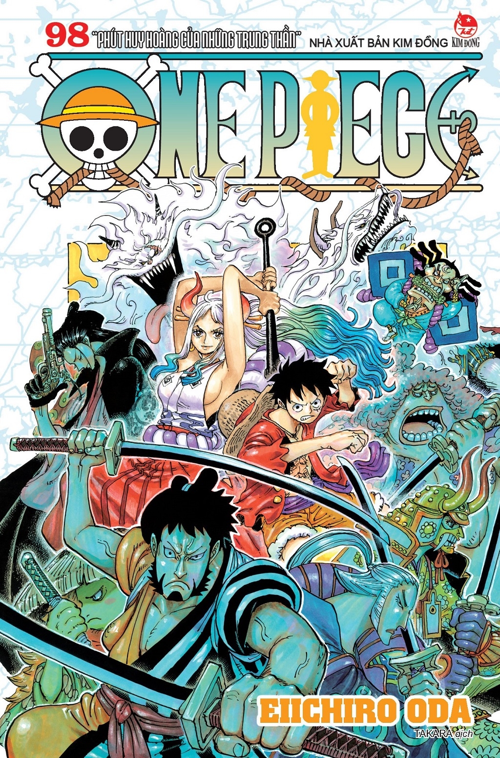 Bo
						
										
										One Piece - Tap 98 - Phut Huy Hoang Cua Nhung Trung Than - Ban Bia Ao