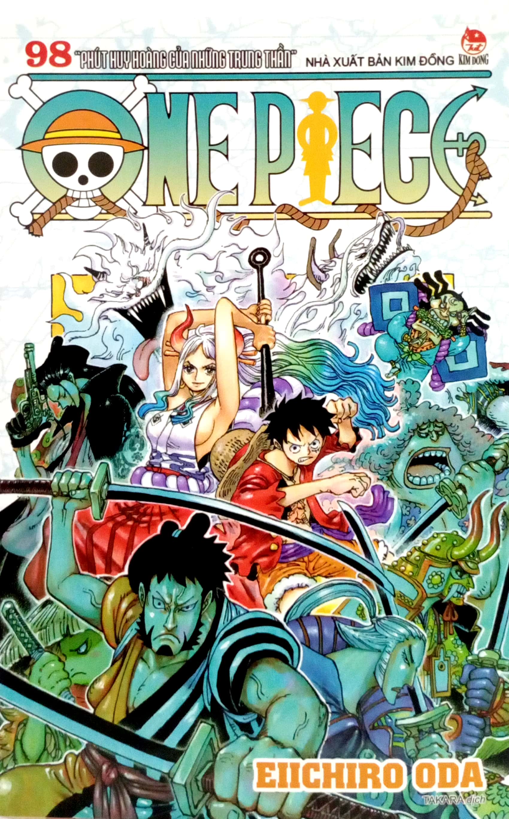 Bo
						
										
										One Piece - Tap 98 - Phut Huy Hoang Cua Nhung Trung Than - Ban Bia Ao