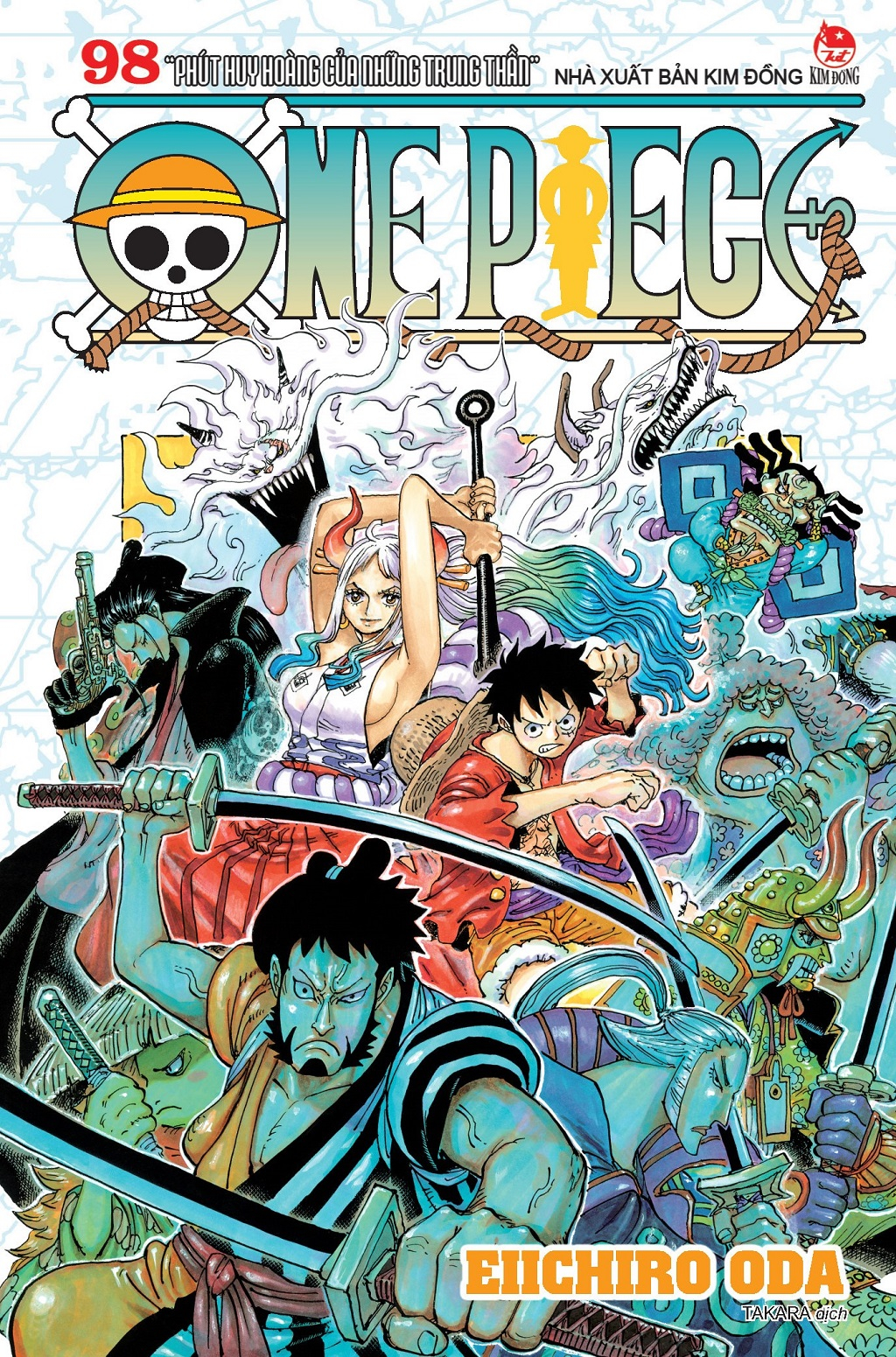 Bo
						
										
										One Piece - Tap 98 - “Phut Huy Hoang Cua Nhung Trung Than” - Ban Bia Ao (Tai Ban 2025)