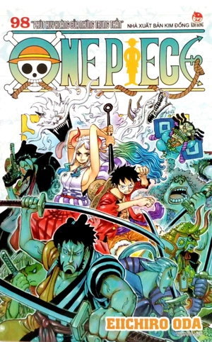 bộ one piece - tập 98 - phút huy hoàng của những trung thần - bản bìa rời