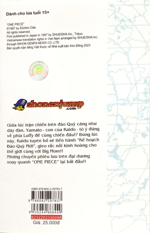 bộ one piece - tập 98 - phút huy hoàng của những trung thần - bản bìa rời