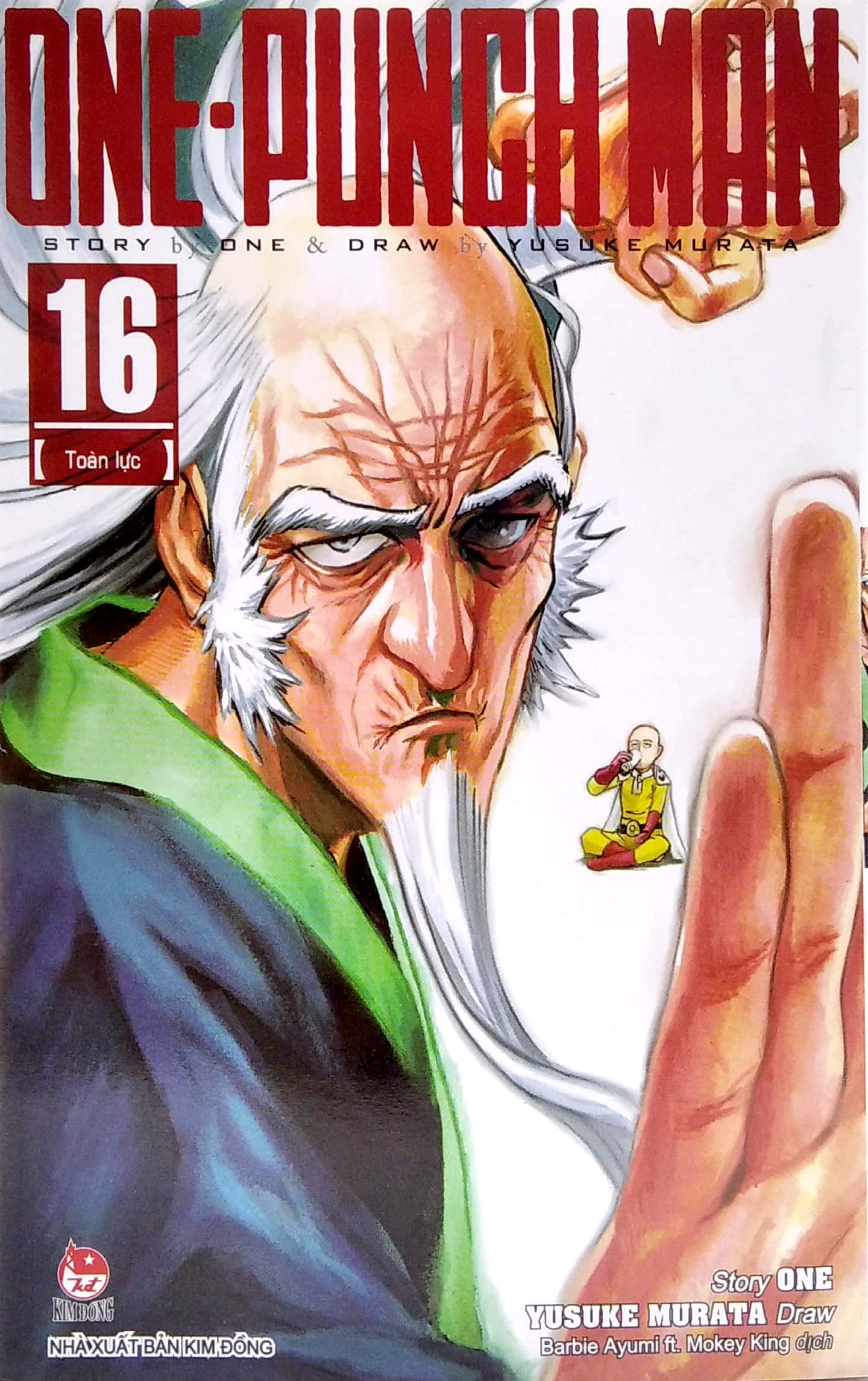 bộ one-punch man - tập 16 - toàn lực (tái bản 2022)