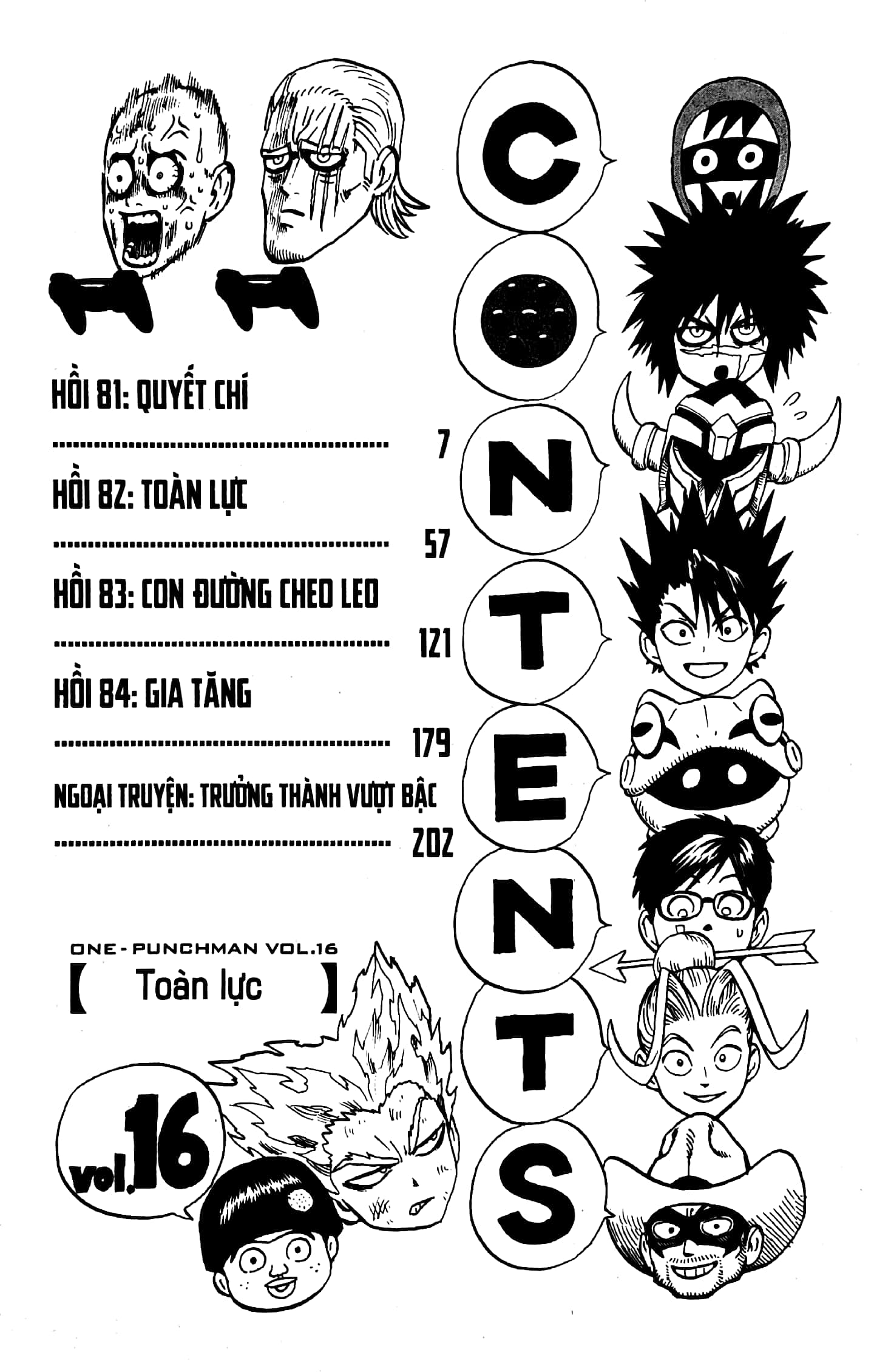 bộ one-punch man - tập 16 - toàn lực (tái bản 2022)