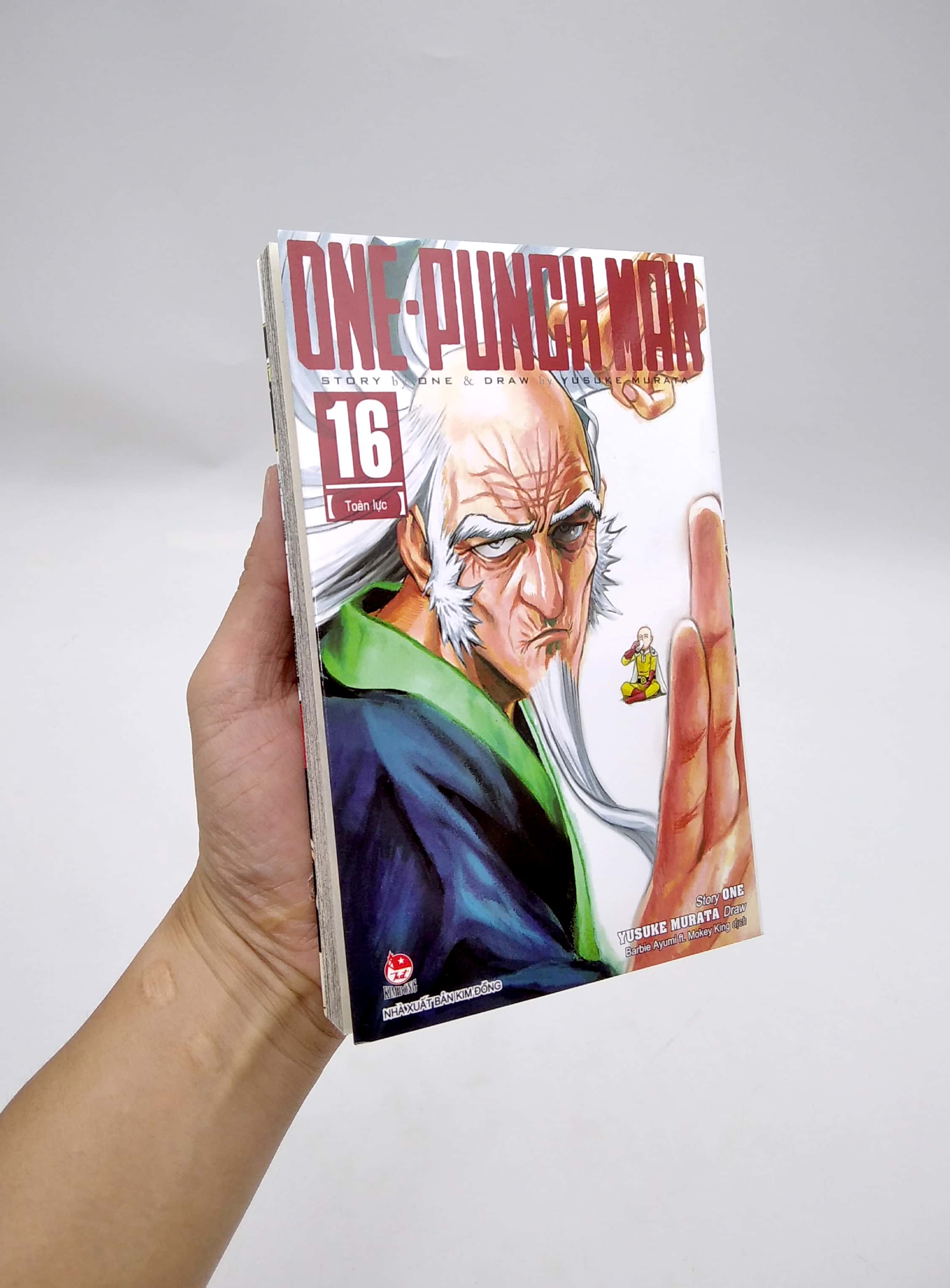 bộ one-punch man - tập 16 - toàn lực (tái bản 2022)