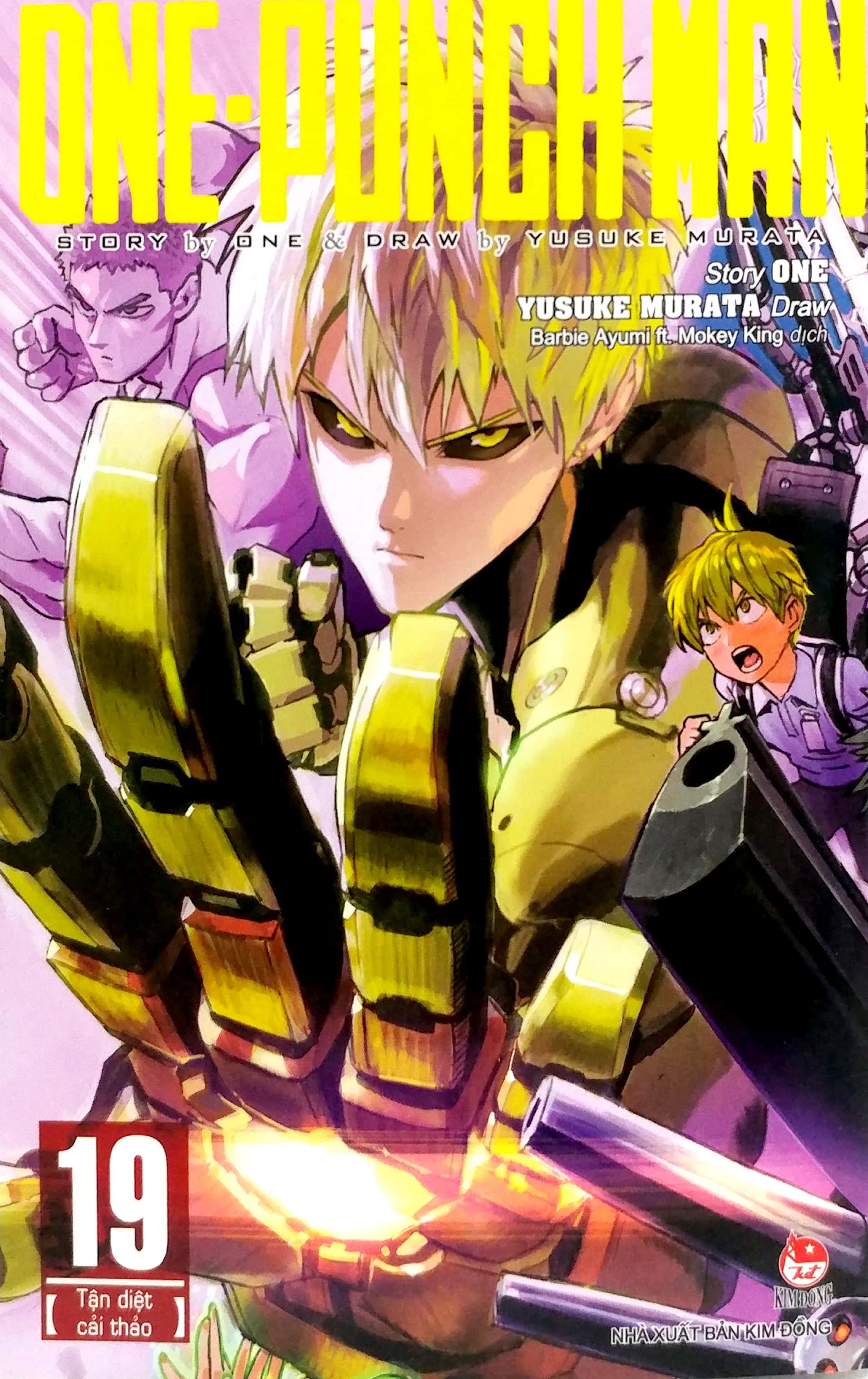 bộ one-punch man - tập 19 - tận diệt cải thảo (tái bản 2022)