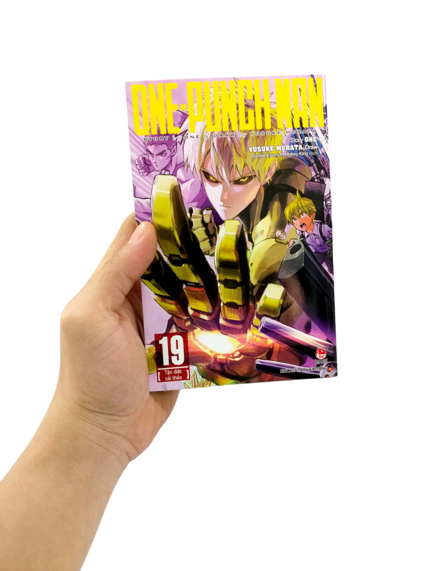 bộ one-punch man - tập 19 - tận diệt cải thảo (tái bản 2022)