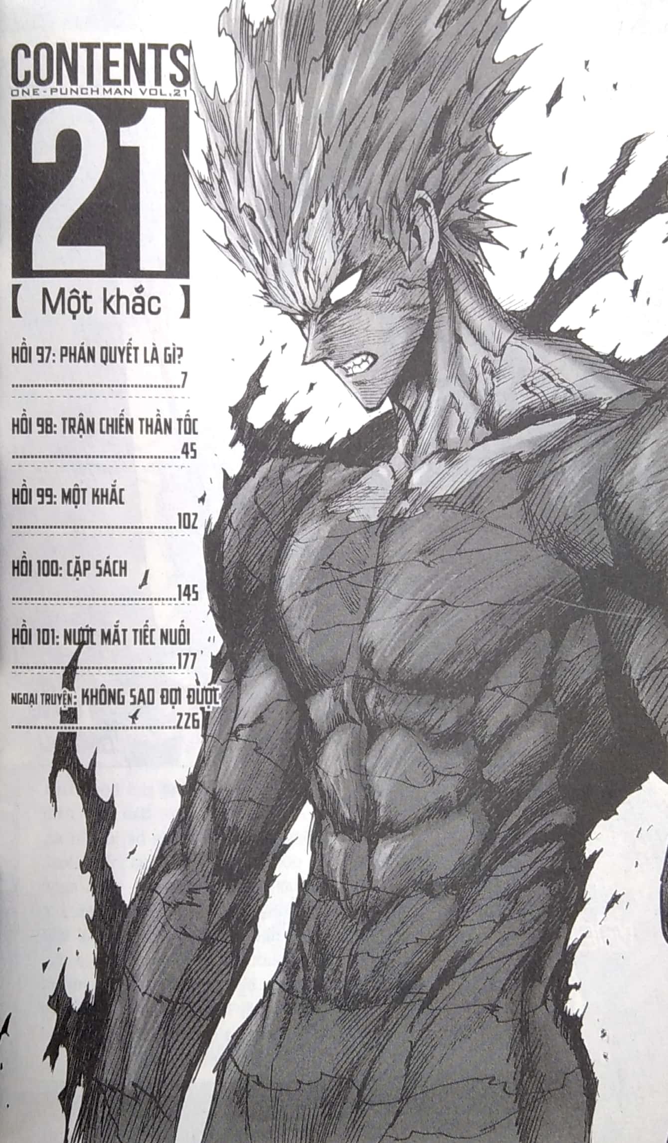 bộ one-punch man - tập 21 - một khắc (tái bản 2022)