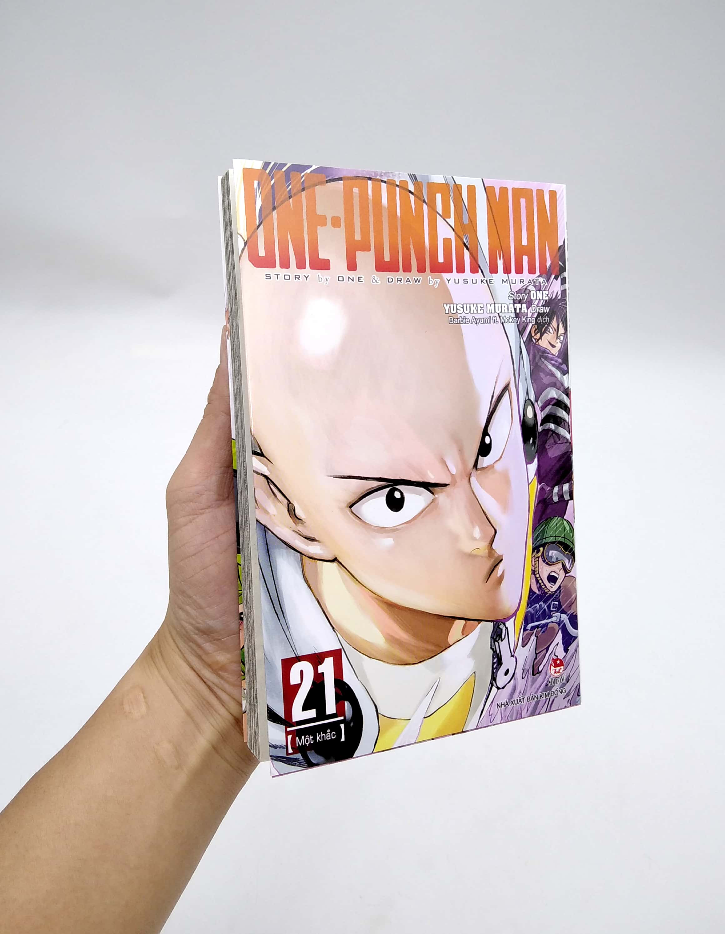 bộ one-punch man - tập 21 - một khắc (tái bản 2022)