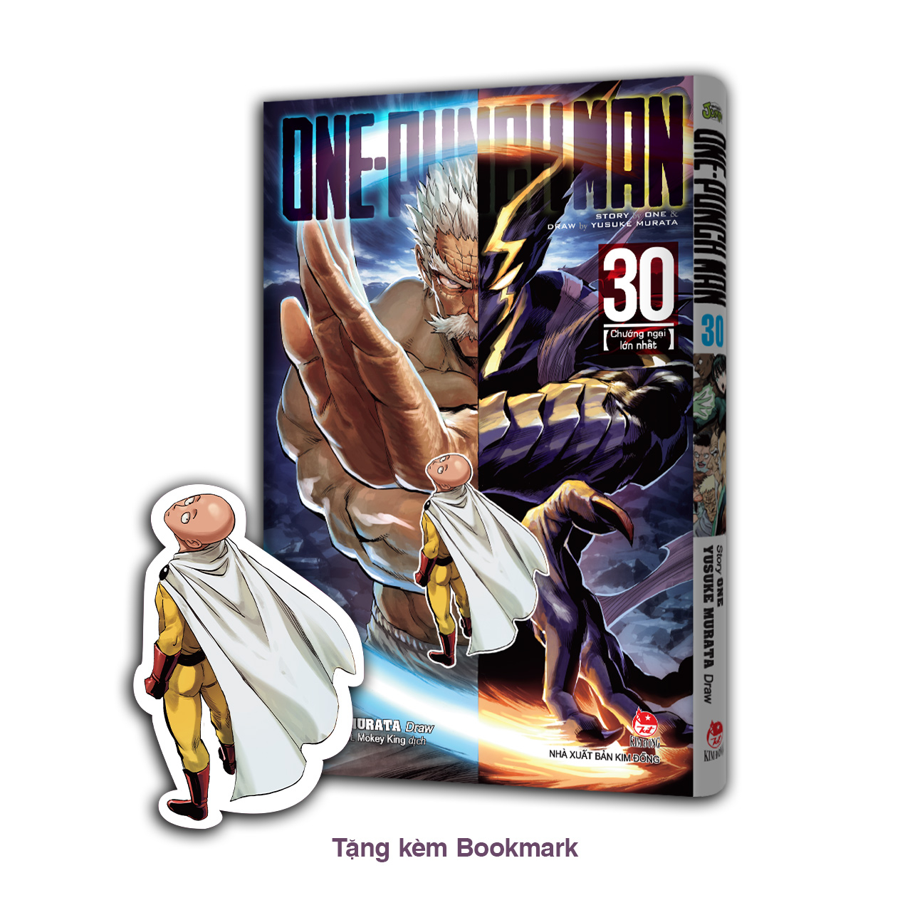Bo
						
										
										One-Punch Man - Tap 30 - Chuong Ngai Lon Nhat - Tang Kem Bookmark