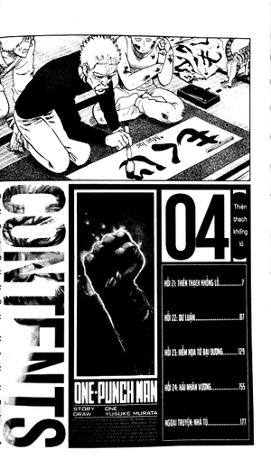 bộ one-punch man - tập 4 - thiên thạch khổng lồ (tái bản 2022)