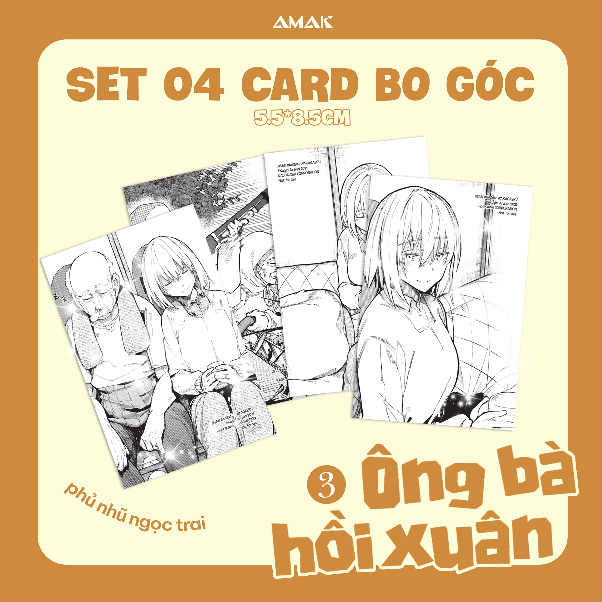 Bo
						
										
										Ong Ba Hoi Xuan - Tap 3 - Tang Kem Standee PVC + Set 4 Card Bo Goc Nhu Anh Trai