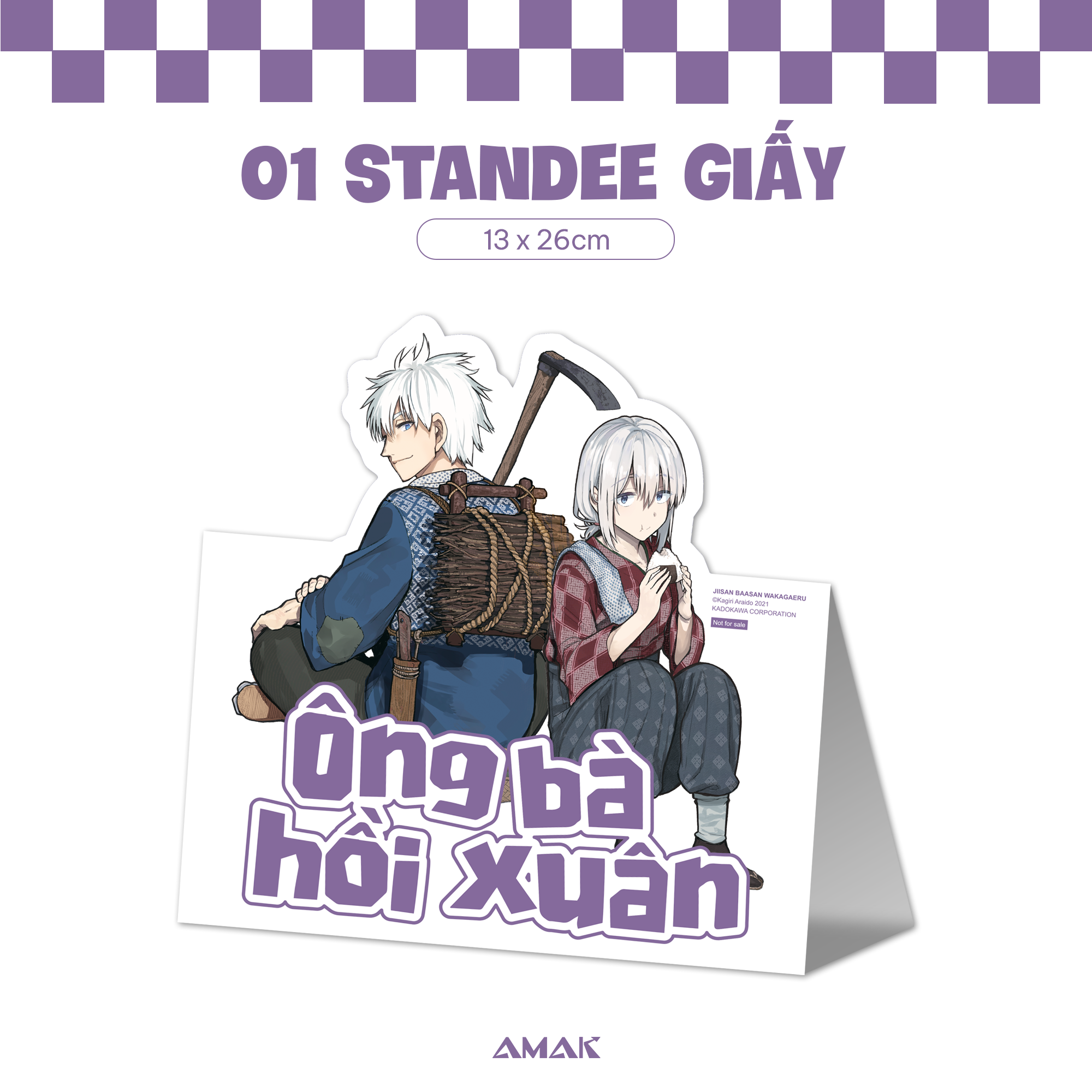 Bo
						
										
										Ong Ba Hoi Xuan - Tap 4 - Tang Kem Bookmark Hai Mat + Standee Giay