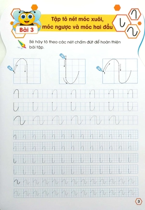 bộ ong con chăm chỉ - tập tô chữ - tập 1