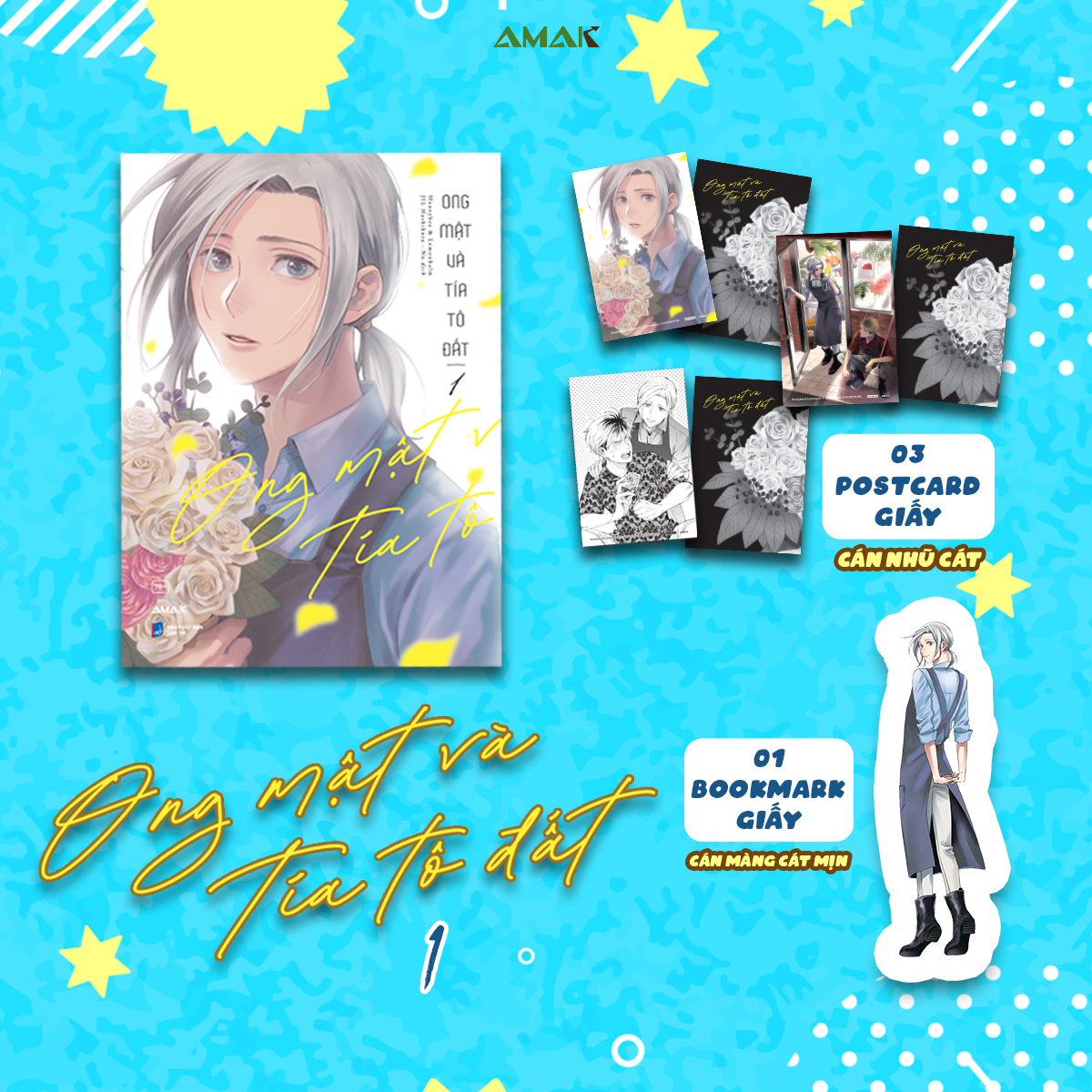 Bo
						
										
										Ong Mat Va Tia To Dat - Tap 1 - Tang Kem 1 Bookmark Be Hinh + 3 Postcard Hai Mat