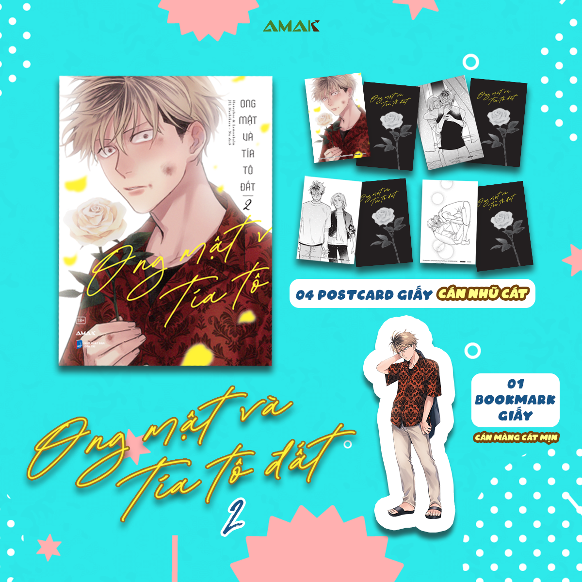 Bo
						
										
										Ong Mat Va Tia To Dat - Tap 2 - Tang Kem 1 Bookmark Be Hinh + 4 Postcard Hai Mat