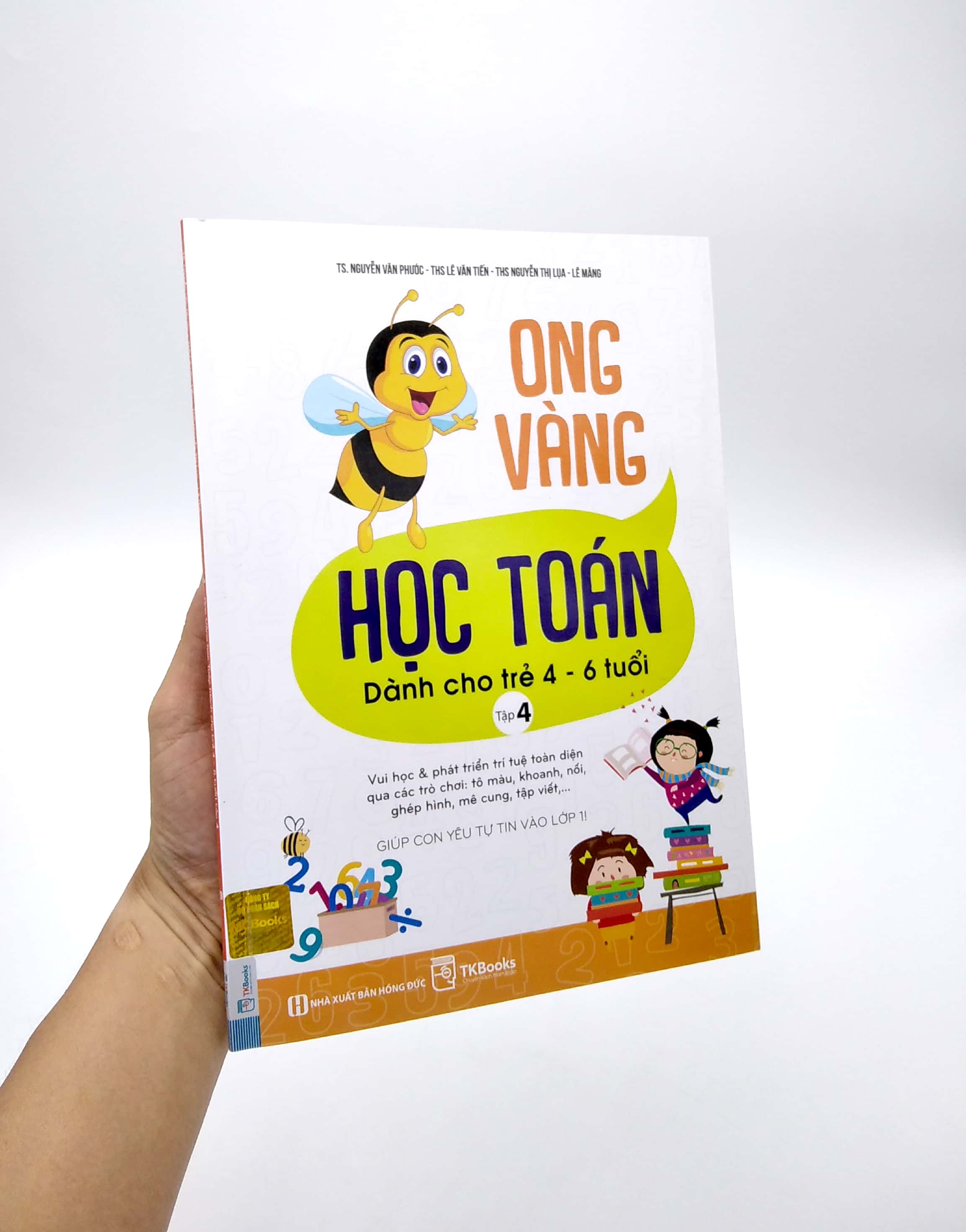 bộ ong vàng học toán dành cho trẻ 4-6 tuổi - tập 4