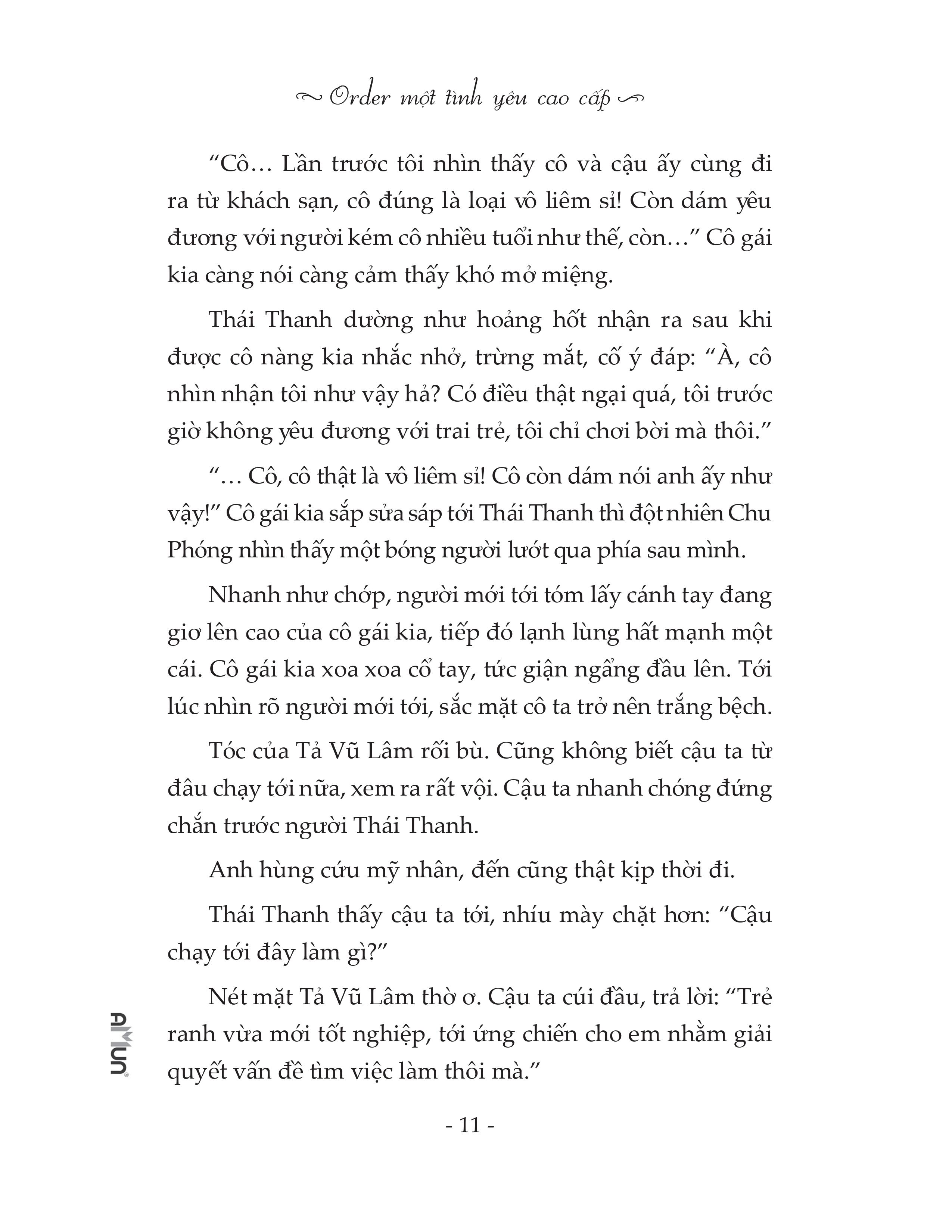 bộ order một tình yêu cao cấp - tập 2