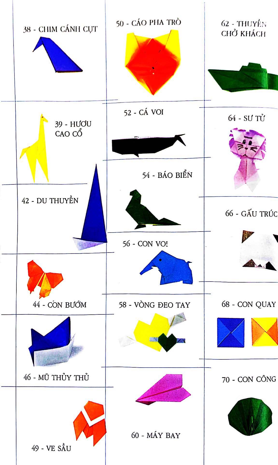 bộ origami trò chơi gấp giấy dành cho trẻ em - tập 1 (tái bản 2023)
