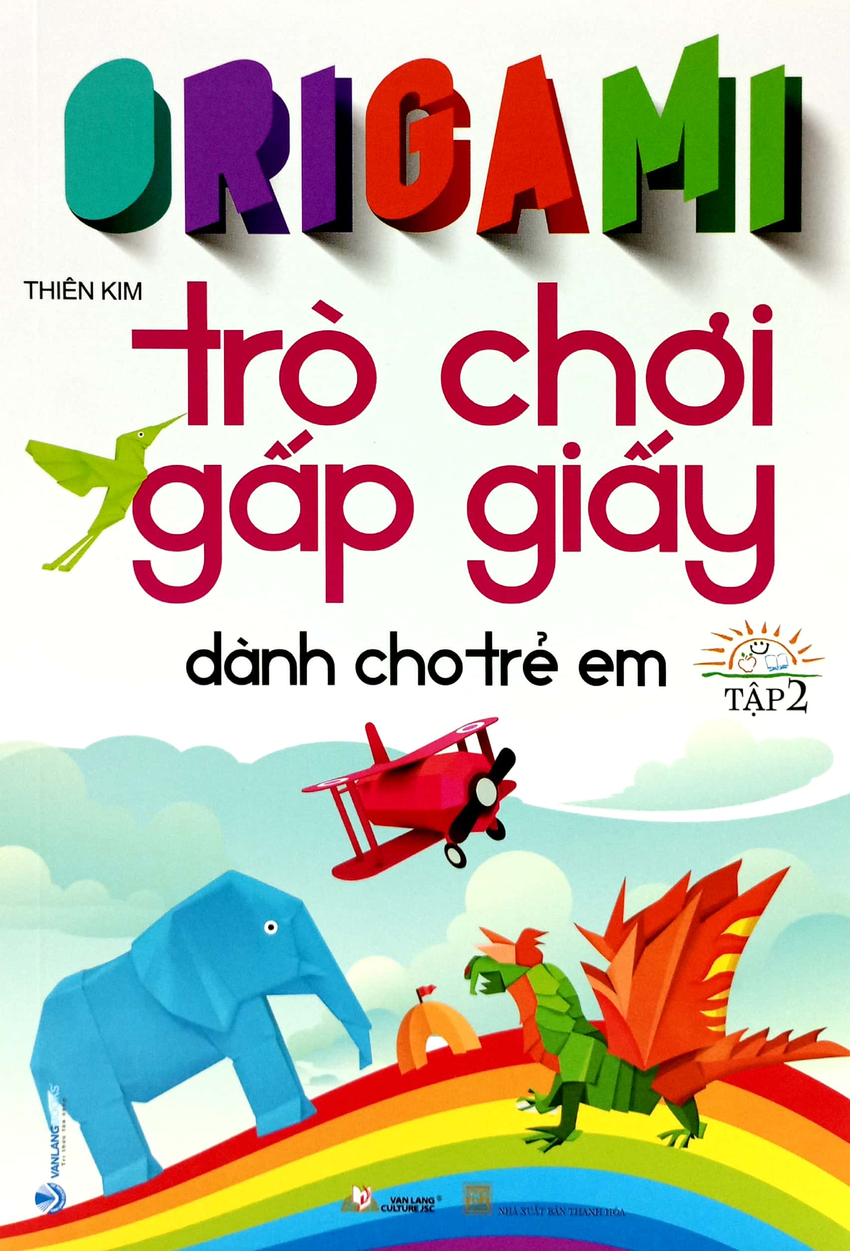 bộ origami trò chơi gấp giấy dành cho trẻ em - tập 2 (tái bản 2023)