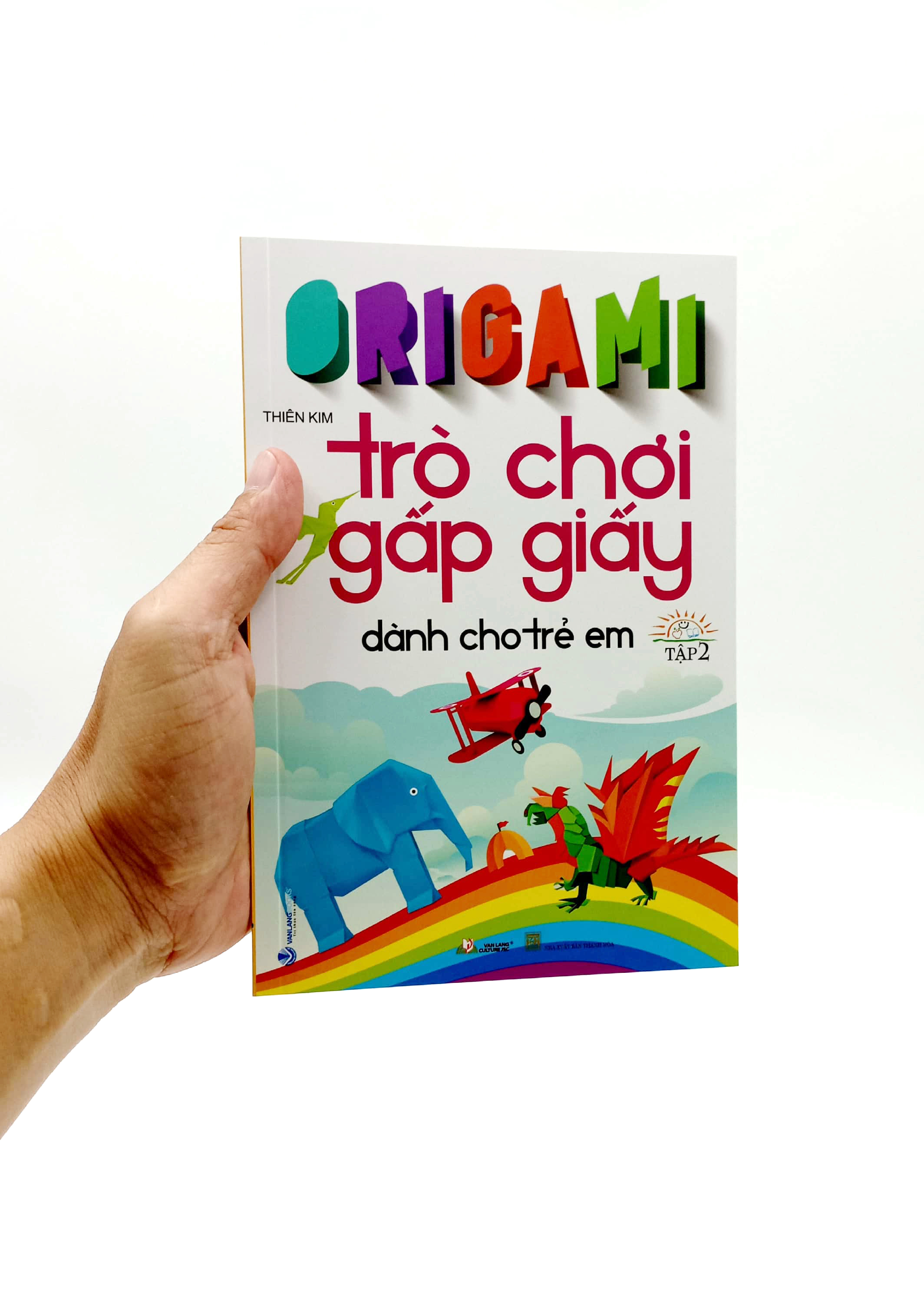 bộ origami trò chơi gấp giấy dành cho trẻ em - tập 2 (tái bản 2023)
