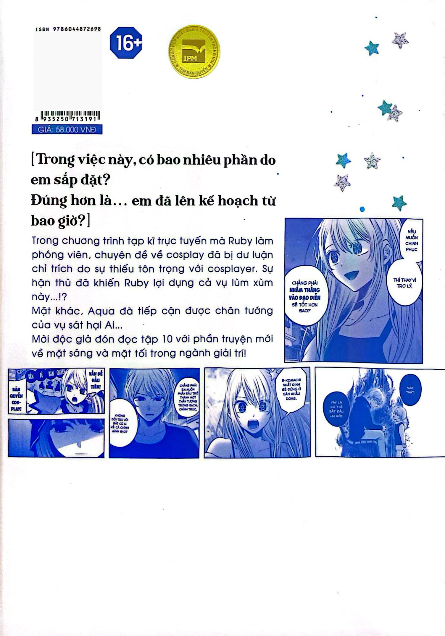 Bo
						
										
										Oshi No Ko - Duoi Anh Hao Quang - Tap 10