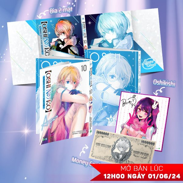 Bo
						
										
										Oshi No Ko - Duoi Anh Hao Quang - Tap 10 - Ban Dac Biet - Tang Kem Bia Dac Biet Hai Mat + Money Card + OSHIkishi