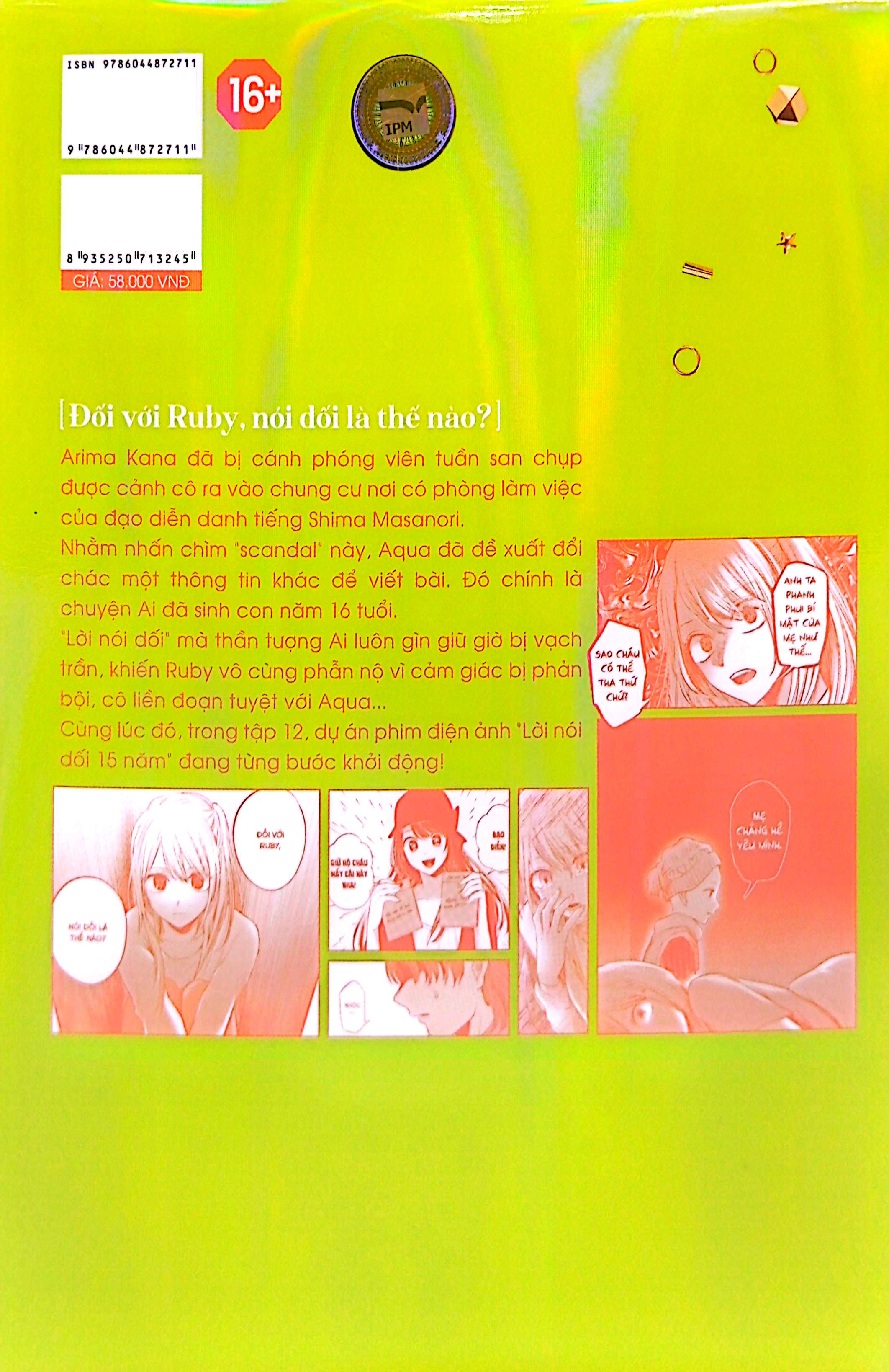 Bo
						
										
										Oshi No Ko - Duoi Anh Hao Quang - Tap 12